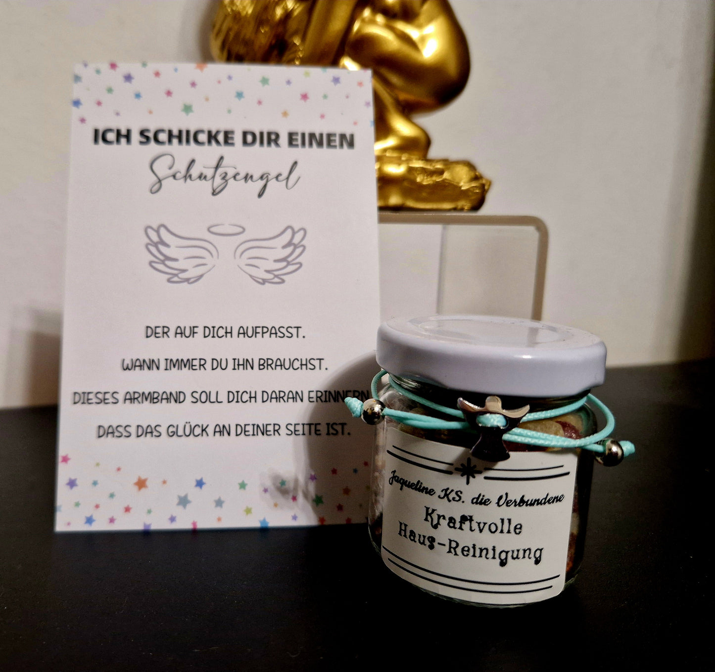 Natur-Räuchermischung im Glas (Hausreinigung) ca. 40g Inhalt