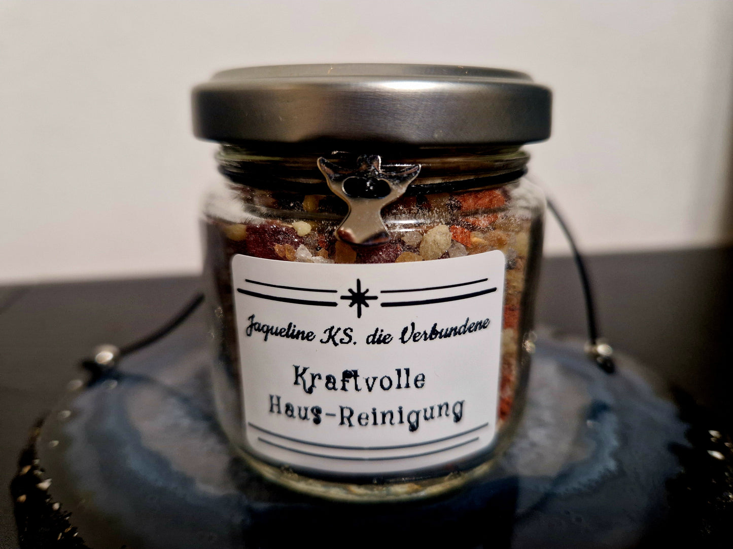 Natur-Räuchermischung im Glas (Hausreinigung) ca. 60g Inhalt
