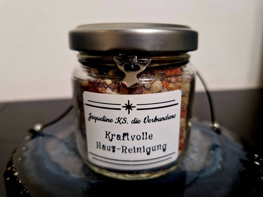 Natur-Räuchermischung im Glas (Hausreinigung) ca. 60g Inhalt