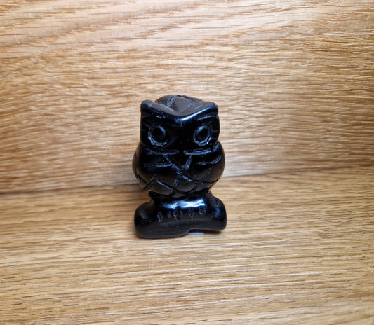Obsidian Eule – Schutz & Erkenntnis