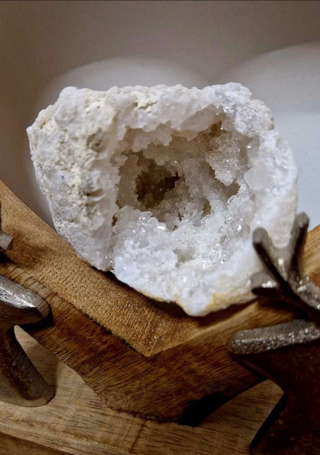 Bergkristall Geode