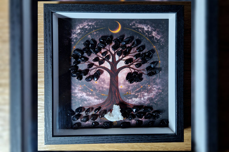 Energie Bilder mit Edelsteinen