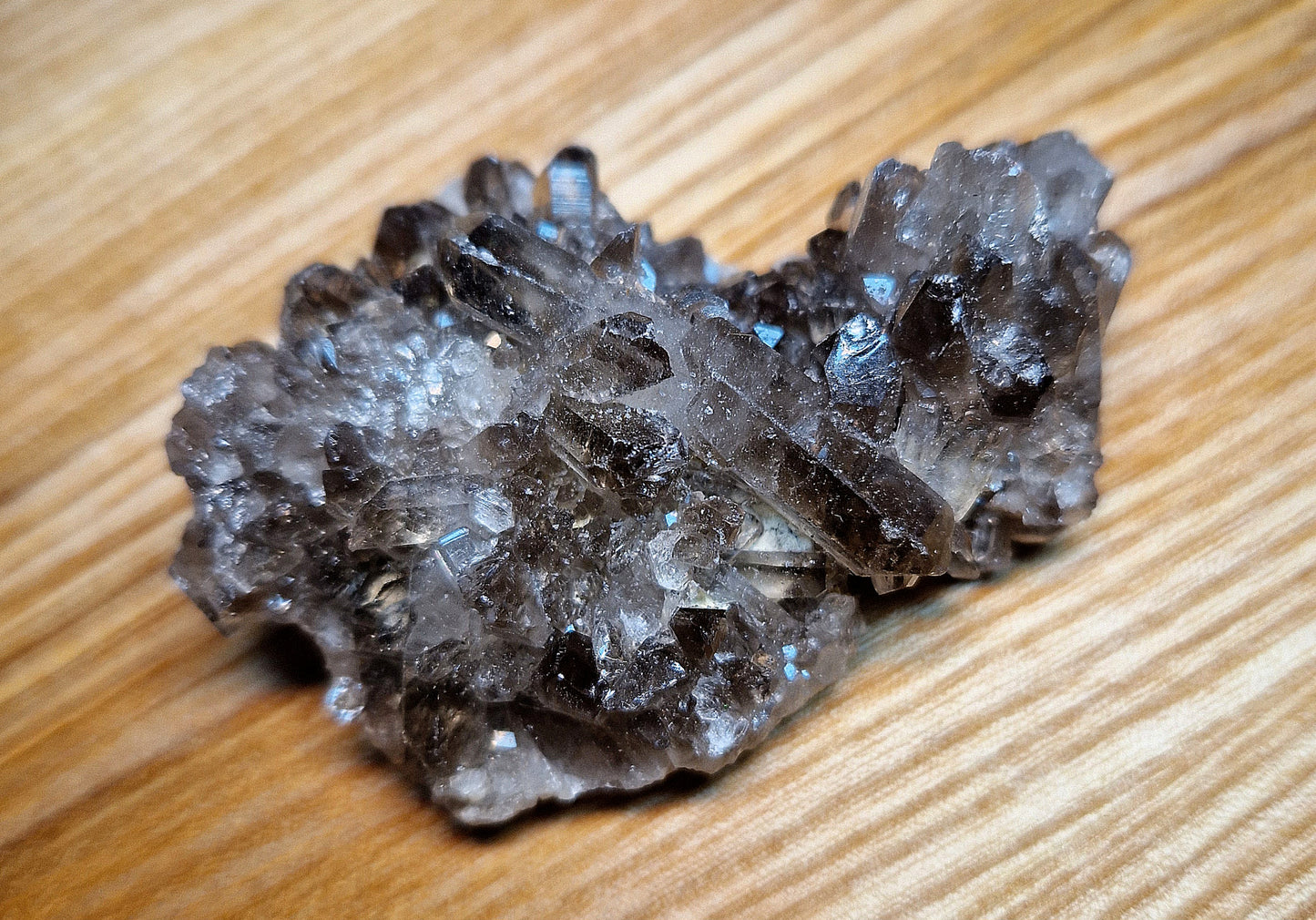 Rauchquarz Cluster