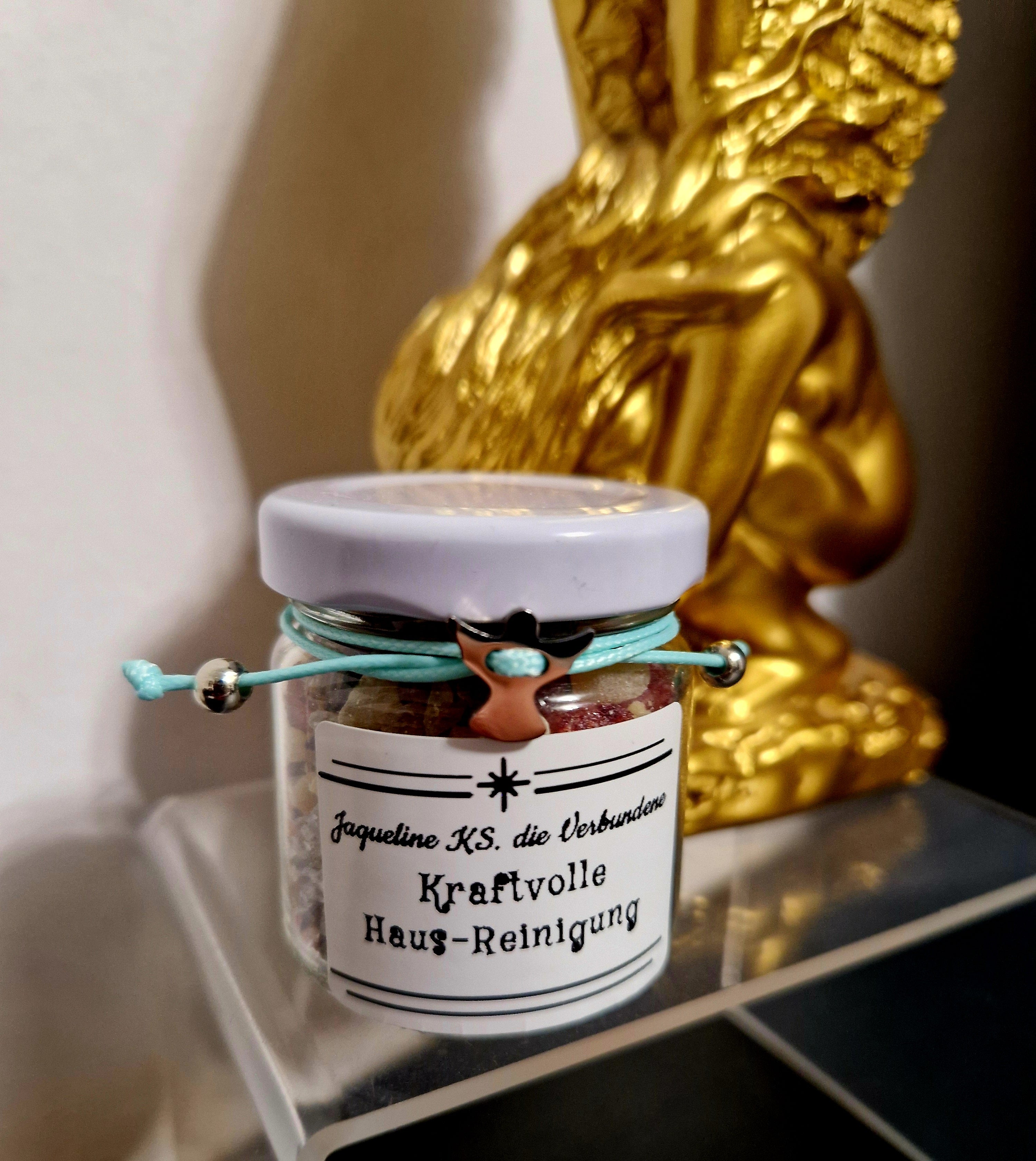 Natur-Räuchermischung im Glas (Hausreinigung) ca. 40g Inhalt