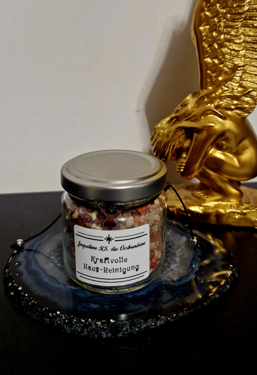 Natur-Räuchermischung im Glas (Hausreinigung) ca. 60g Inhalt