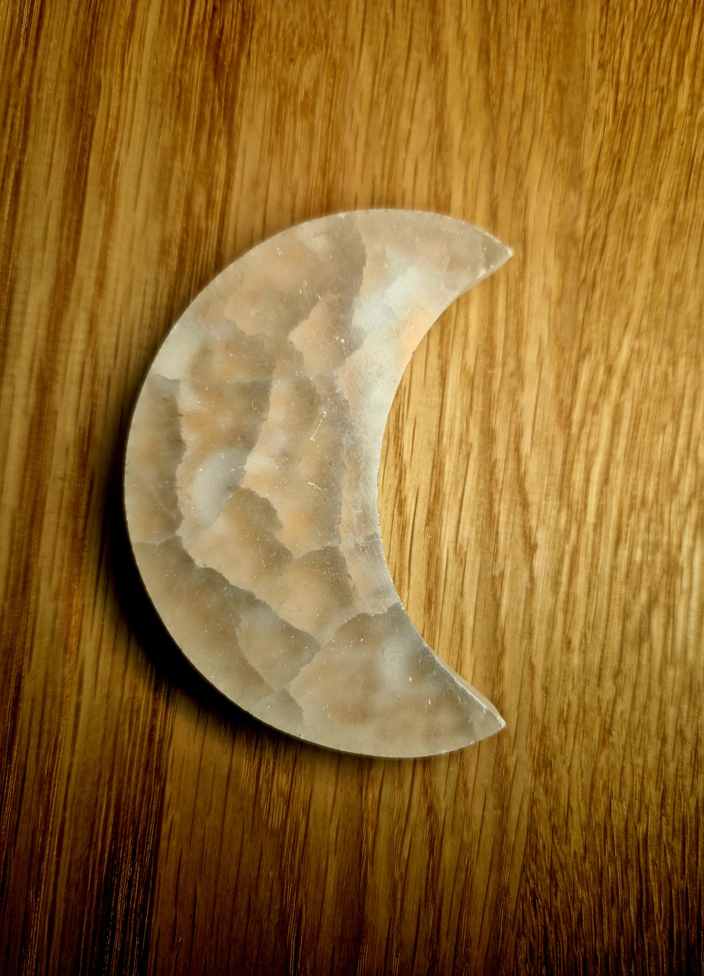 Selenit Mond – Sterne & Mond Gravur