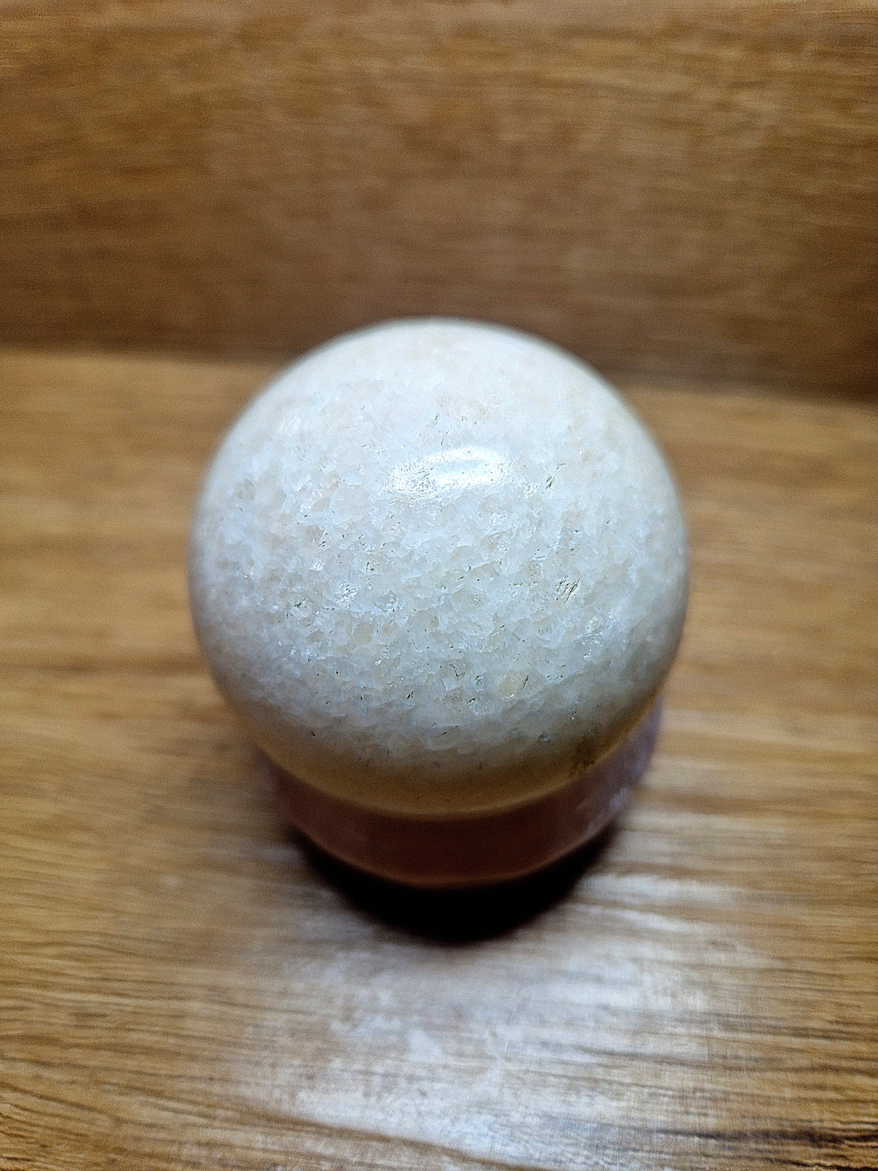 Serpentin-Kugel – hell – Stein der Ruhe, Harmonie & inneren Balance