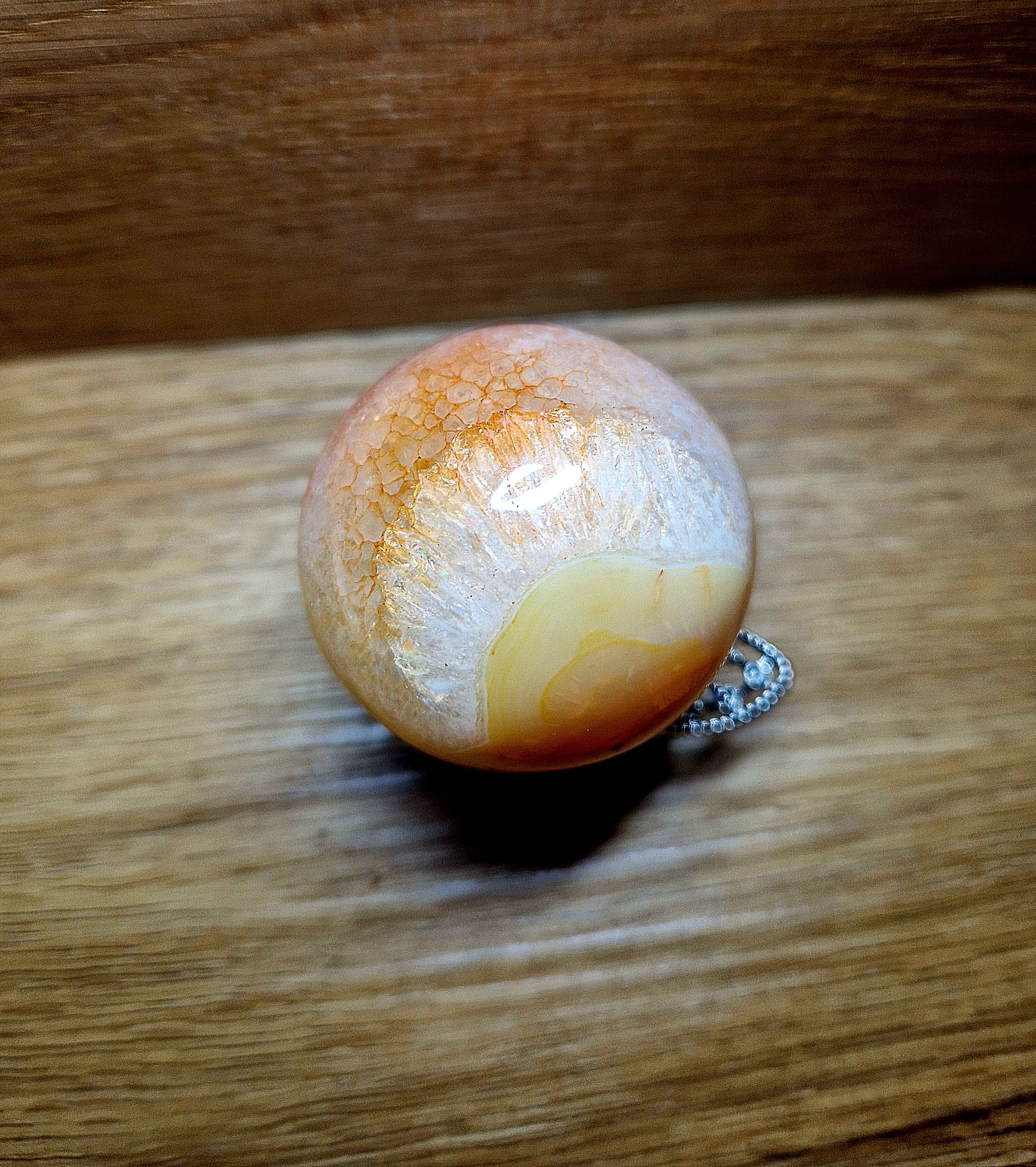 Karneol Kugel – Stein der Lebensfreude & Motivation