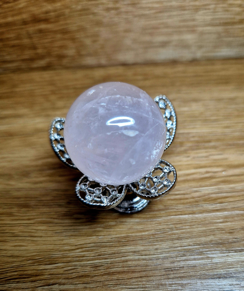 Krogla rožnatega kremena – kamen ljubezni in harmonije