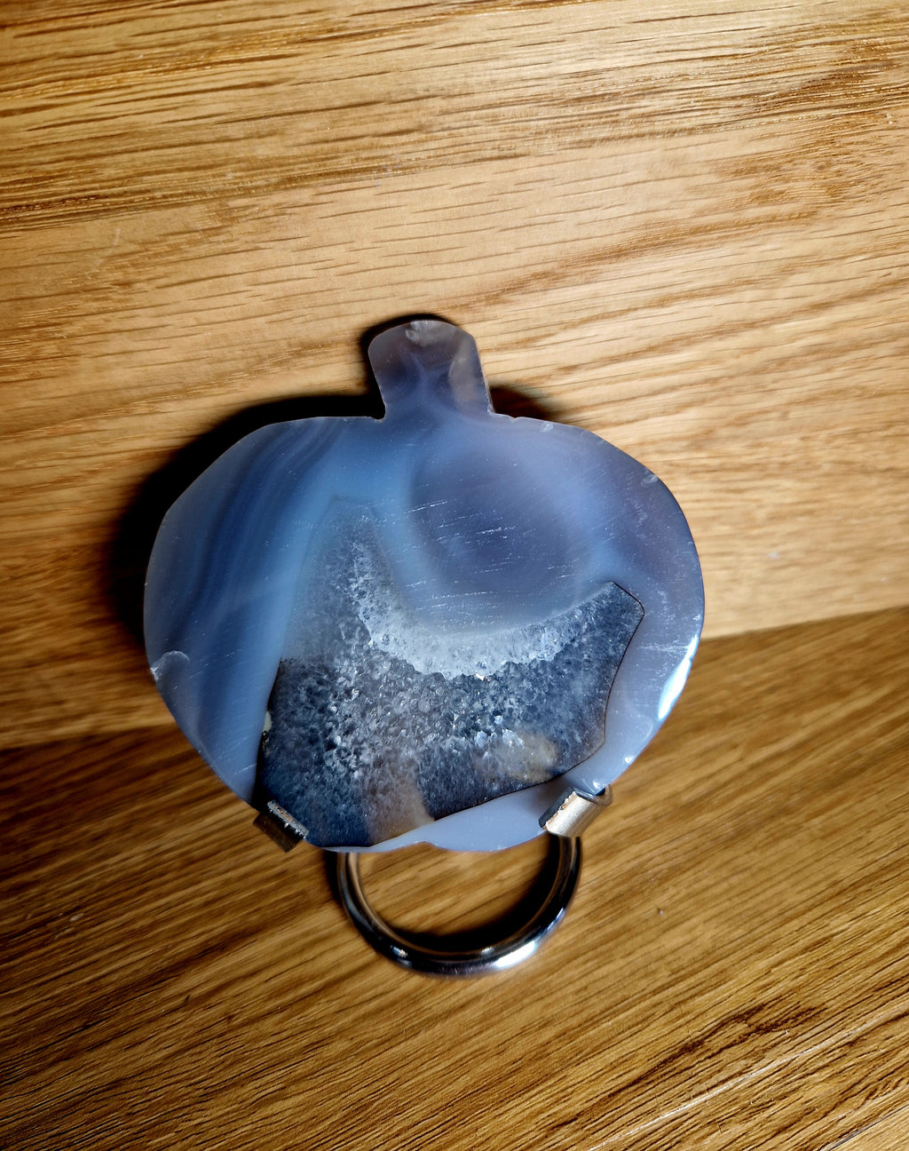 🍏 Achat Apfel mit Druse – 9 cm • 219 g • Einzelstück