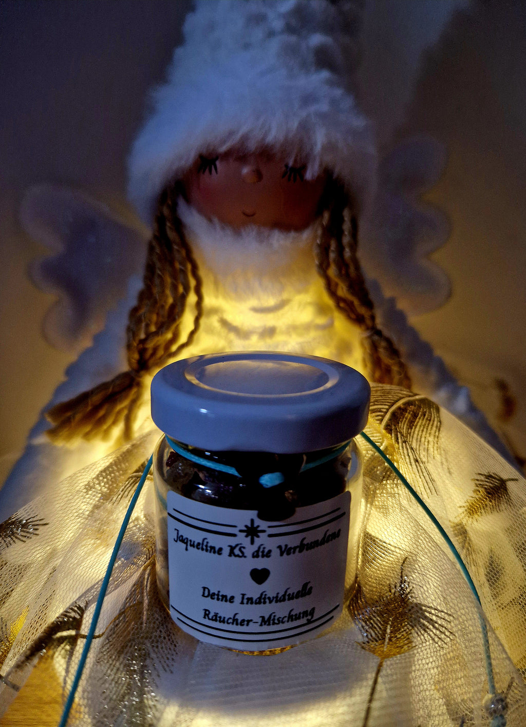 Deine Individuelle Räuchermischung – energetisch für dich eingespürt im 53ml Glas