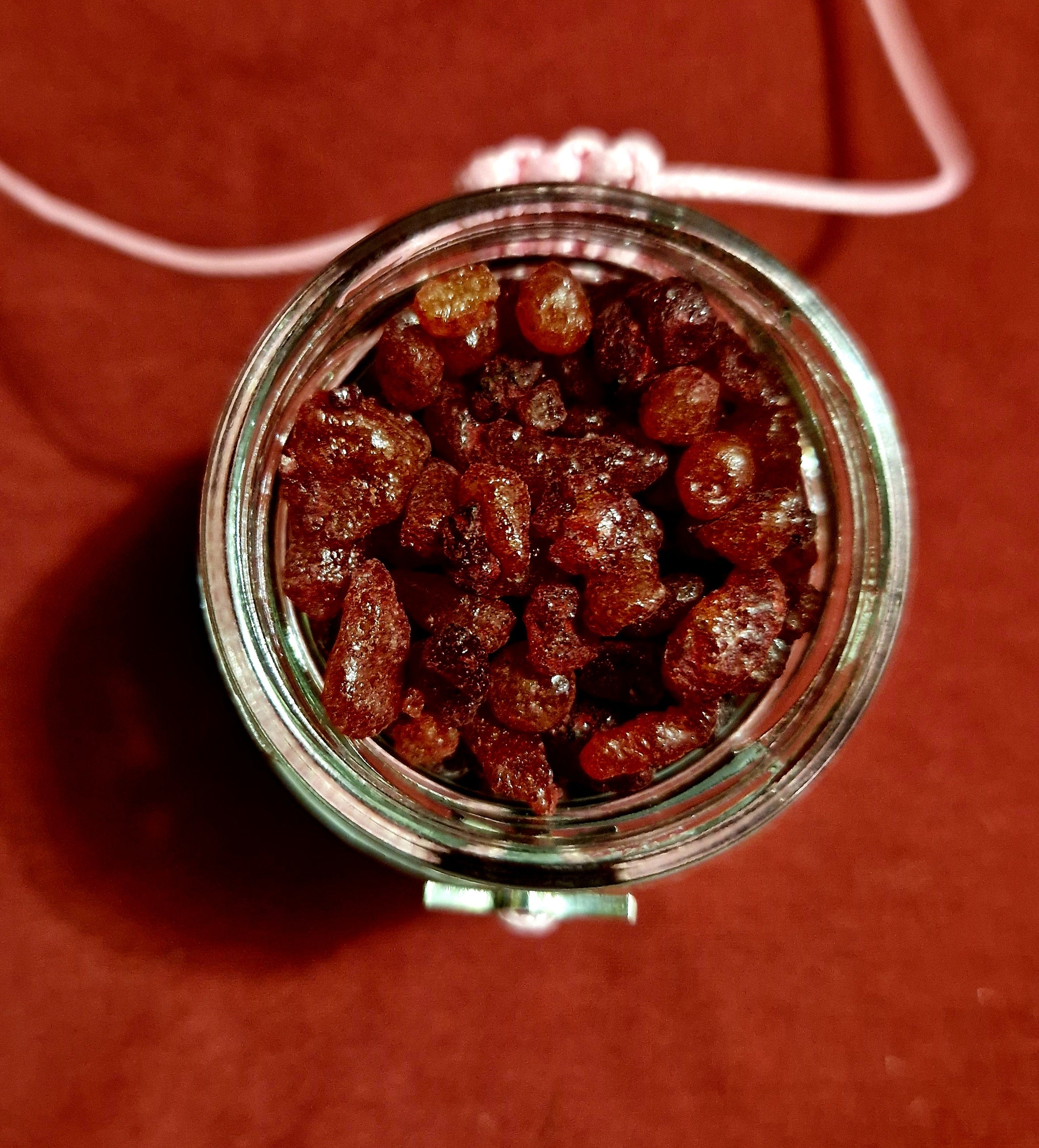 Miscela di incenso naturale in barattolo di vetro (per la pulizia della casa), contenuto di circa 40 g