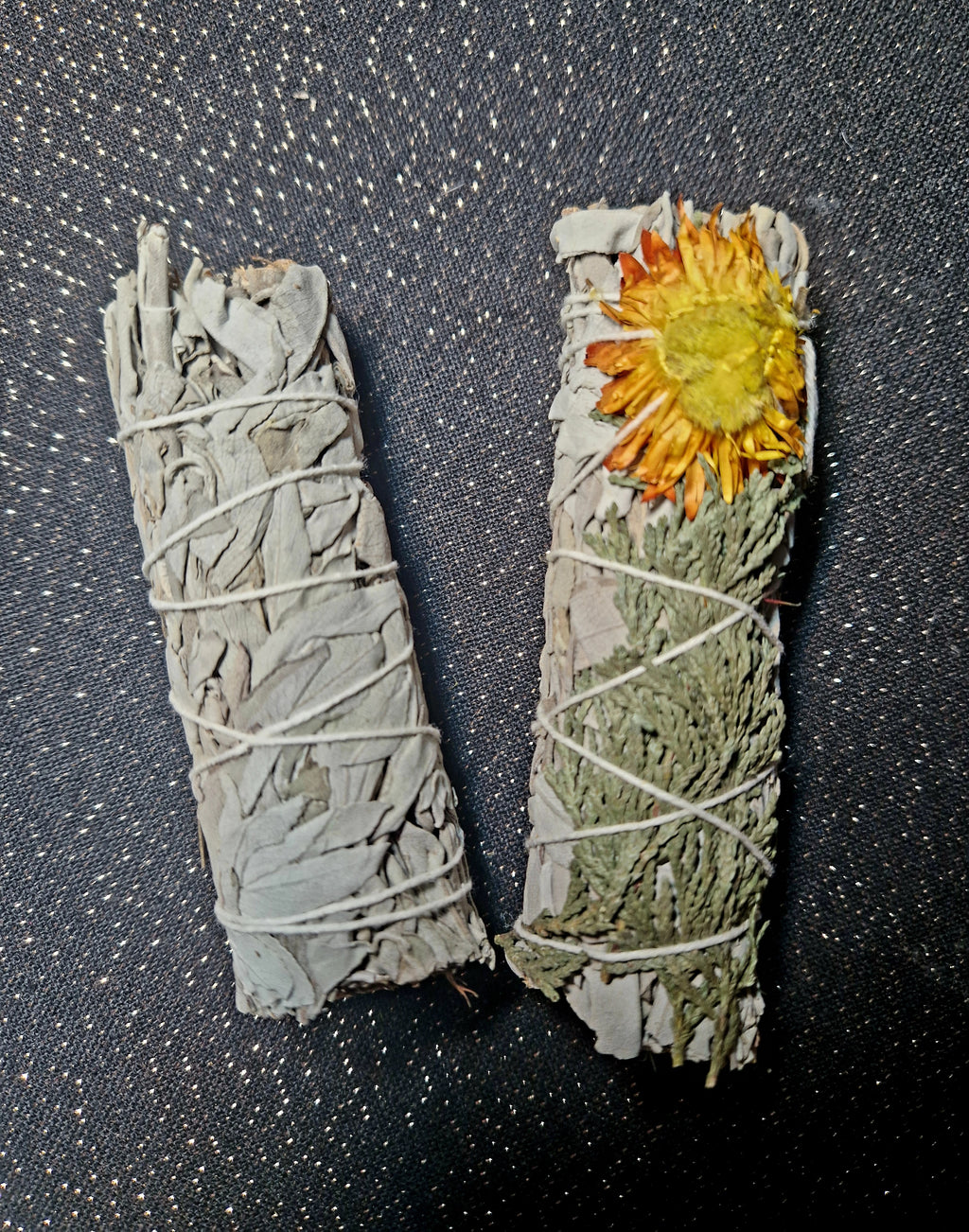 Weißer Salbei mit Wacholder & Ringelblume 2er Set Reinigung • Schutz • Lichtenergie