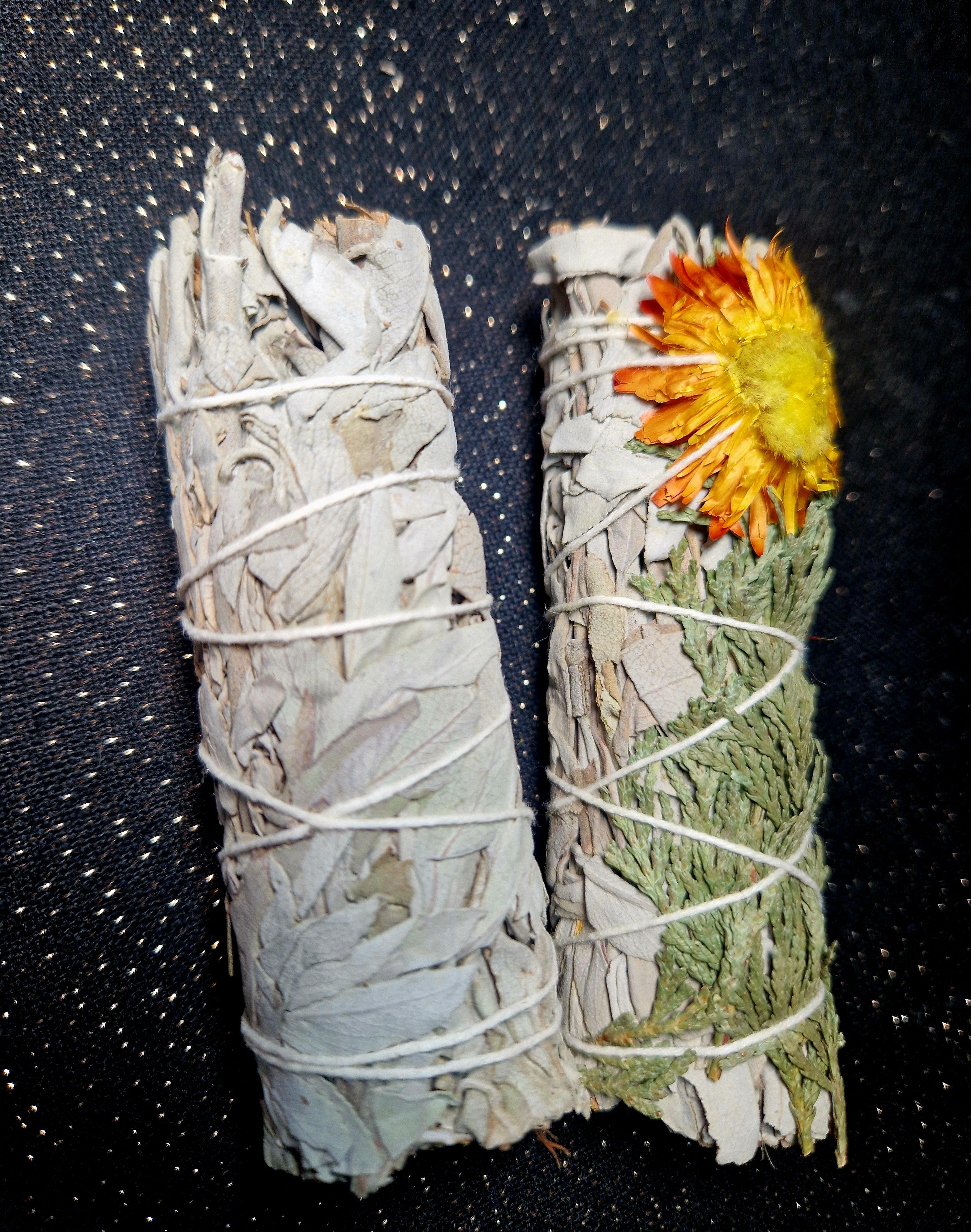 Weißer Salbei mit Wacholder & Ringelblume 2er Set Reinigung • Schutz • Lichtenergie