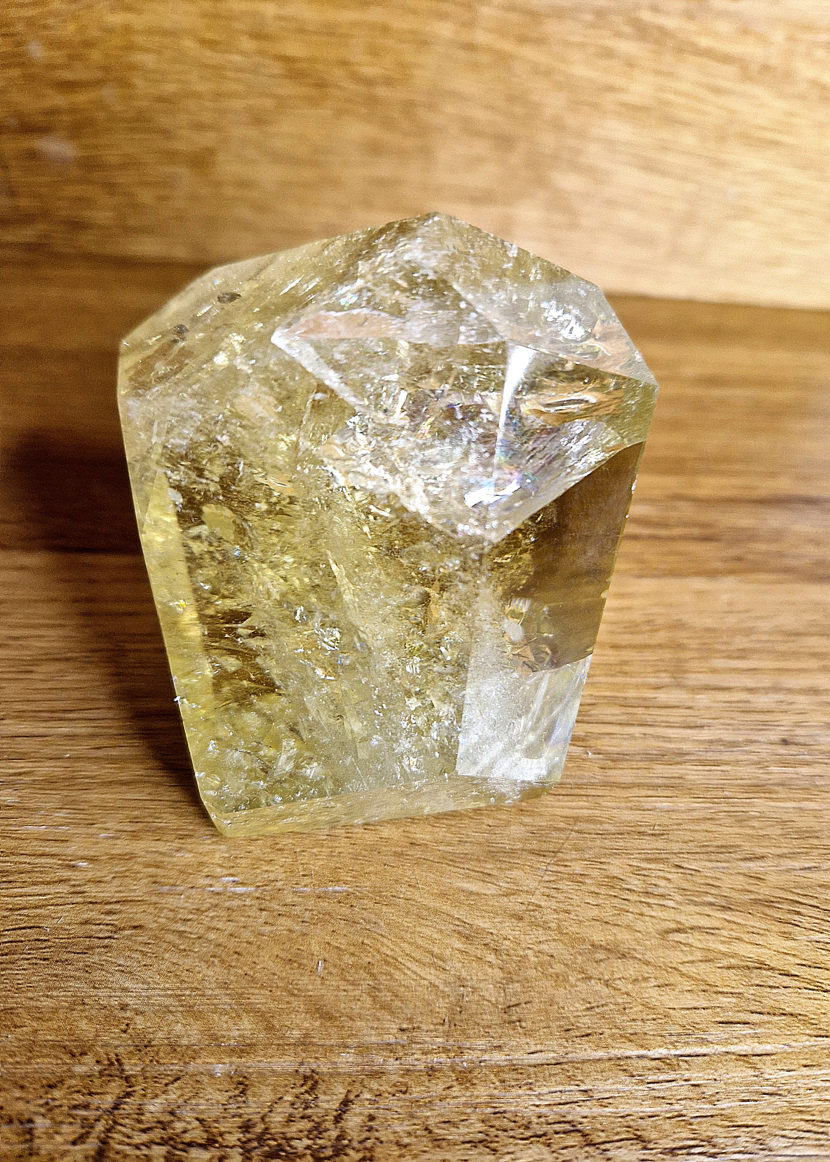 💛 Citrin Freiform – kraftvolles Unikat aus Australien AAA Qualität!