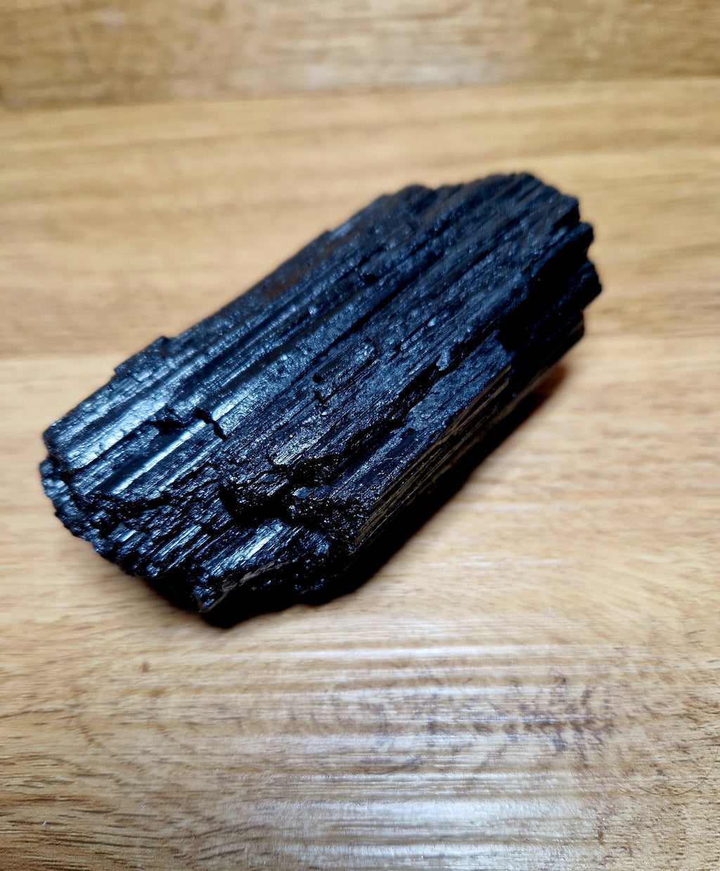 🖤 Schwarzer Turmalin (Schörl) – kraftvolles Schutz-Unikat