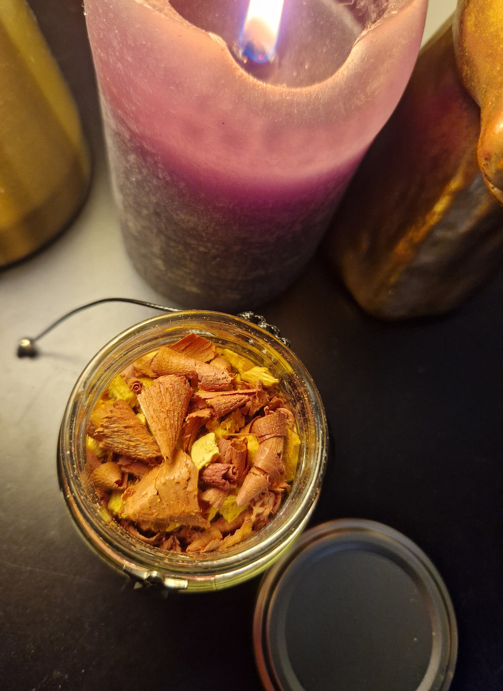 Schütze dein Energiefeld & deine Aura Räuchermischung aus Palo Santo & virginischer Zeder 100 ml