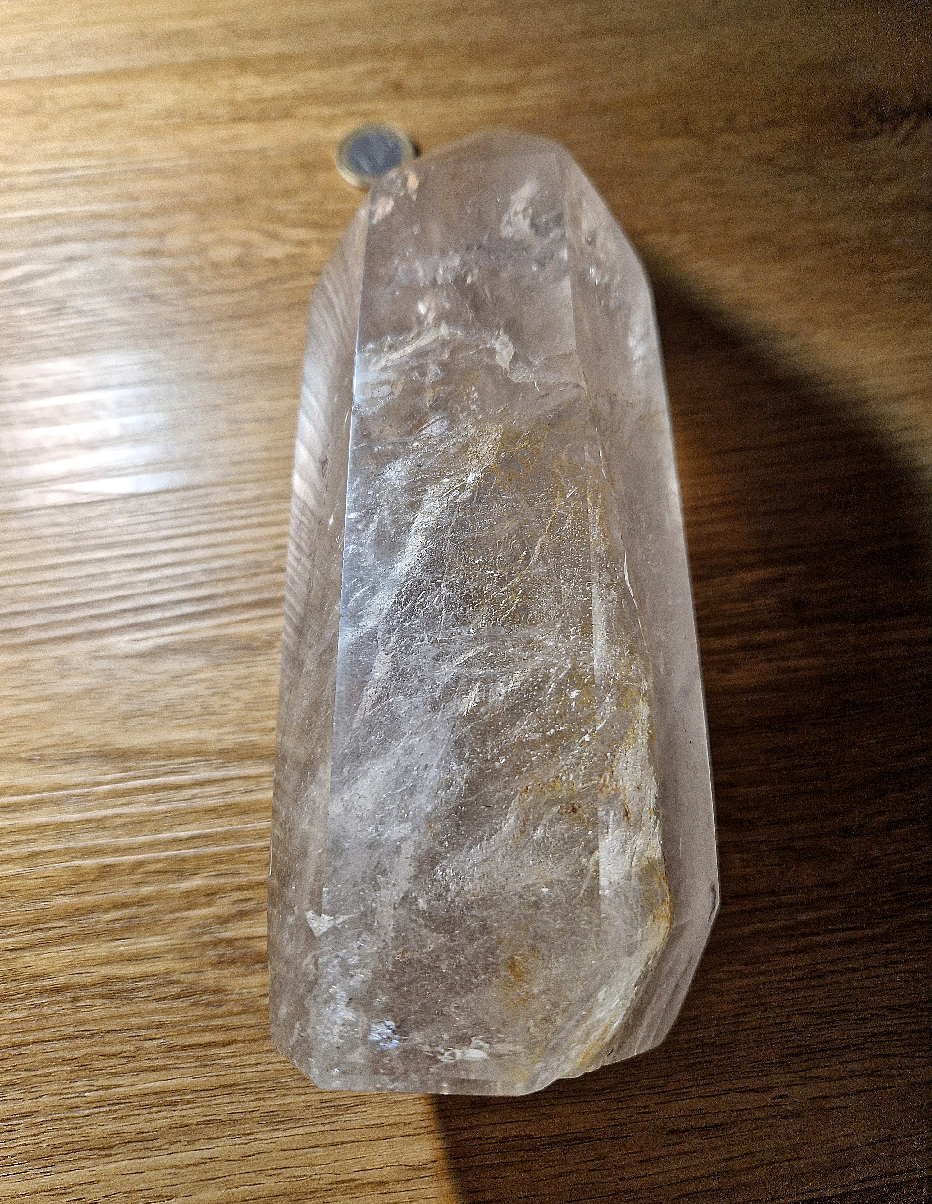 ✨ Riesen Bergkristall Turm – kraftvolles Unikat mit faszinierendem Innenleben