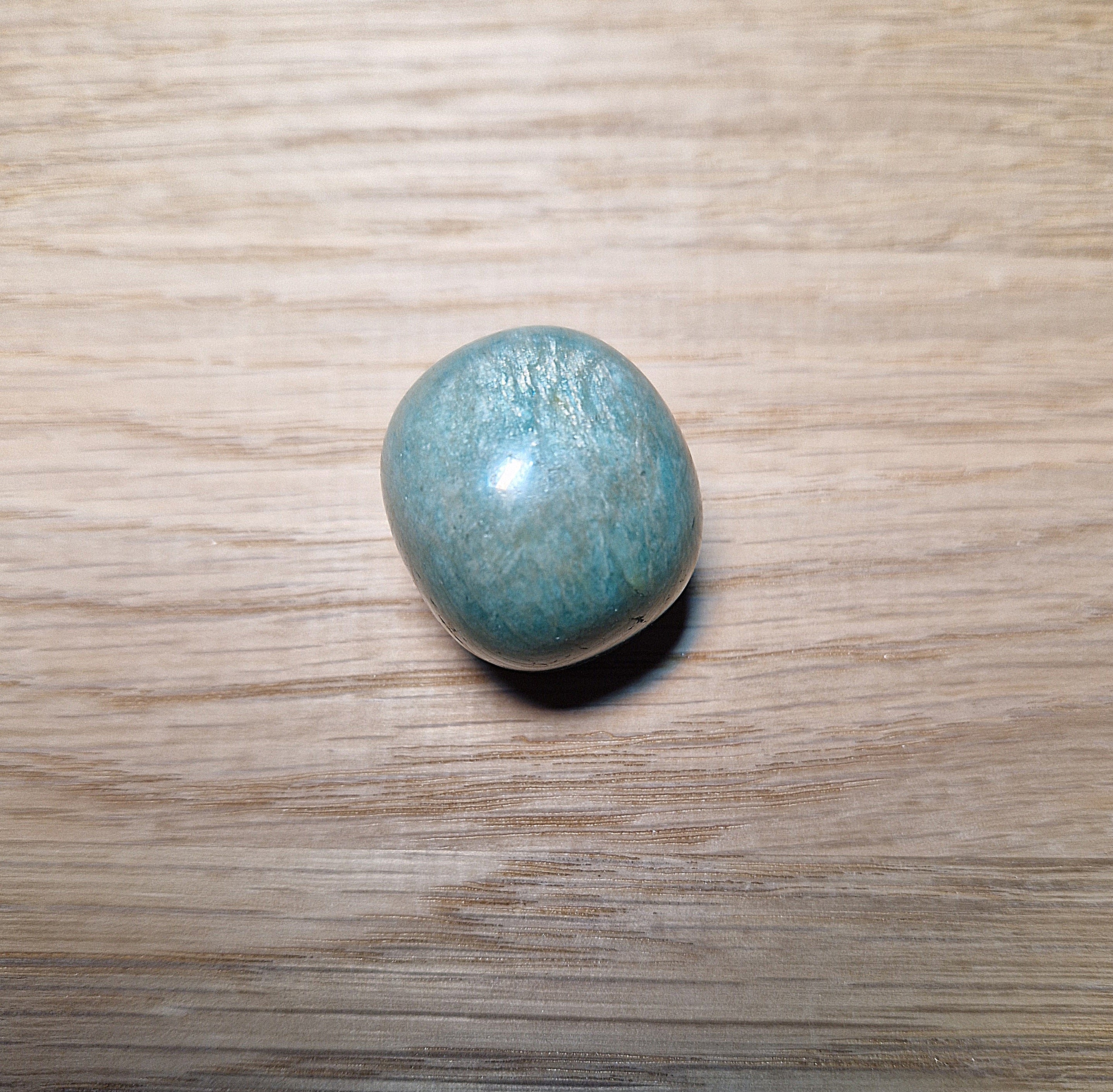 💙 Amazonit Trommelstein – A Qualität