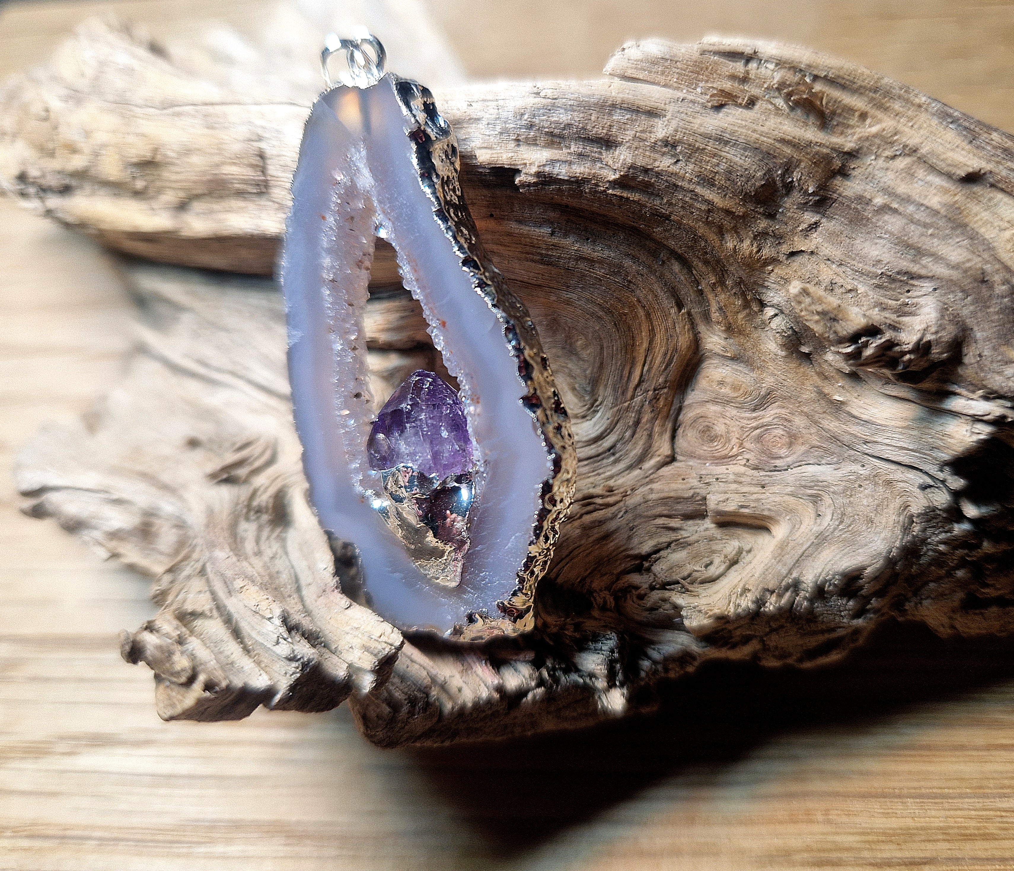 Ciondolo in apatite con occhiello in argento 925: ispirazione, motivazione e serenità interiore