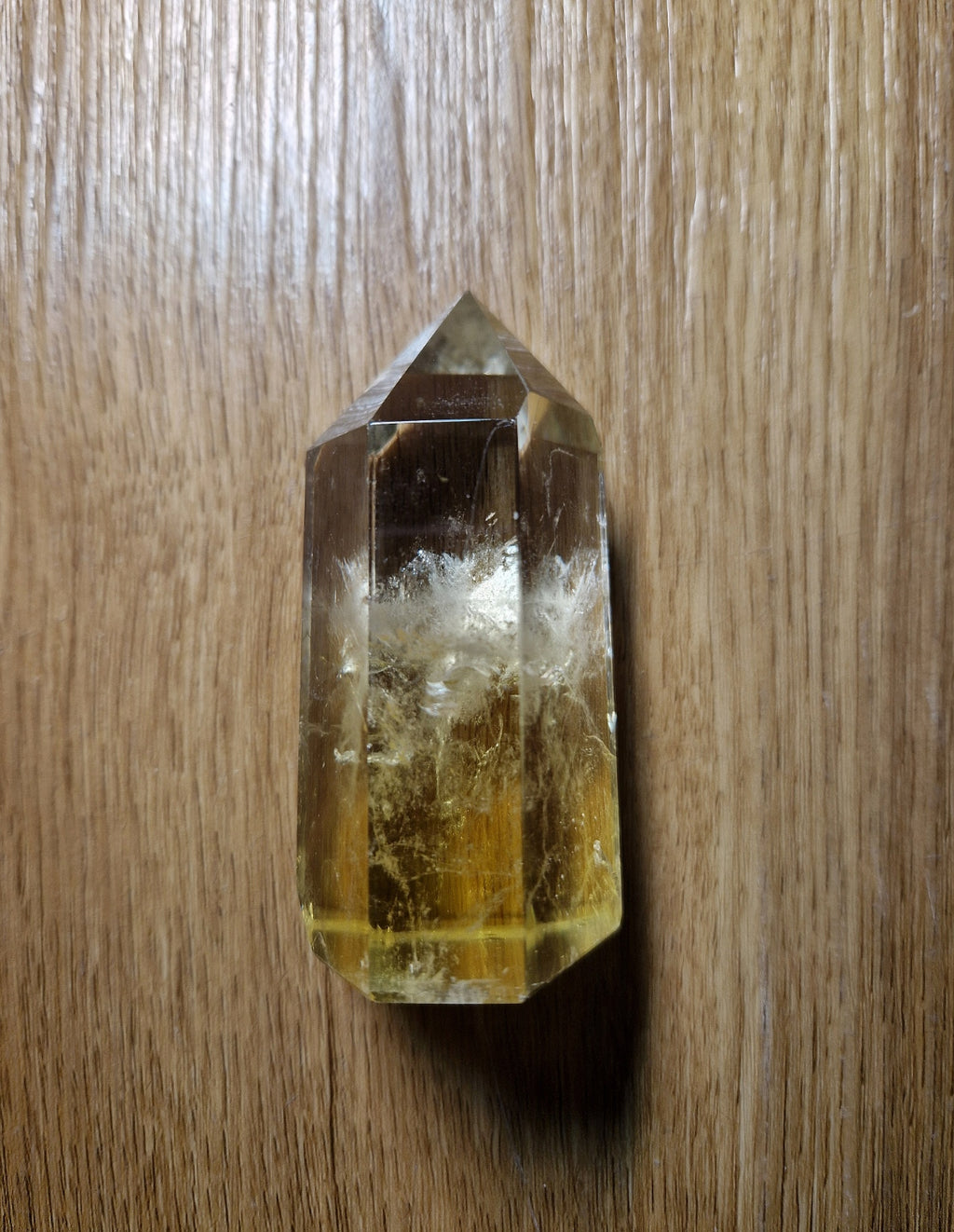 ✨ Goldene seltene Citrin Spitze – Klarheit • Licht • Energie ✨