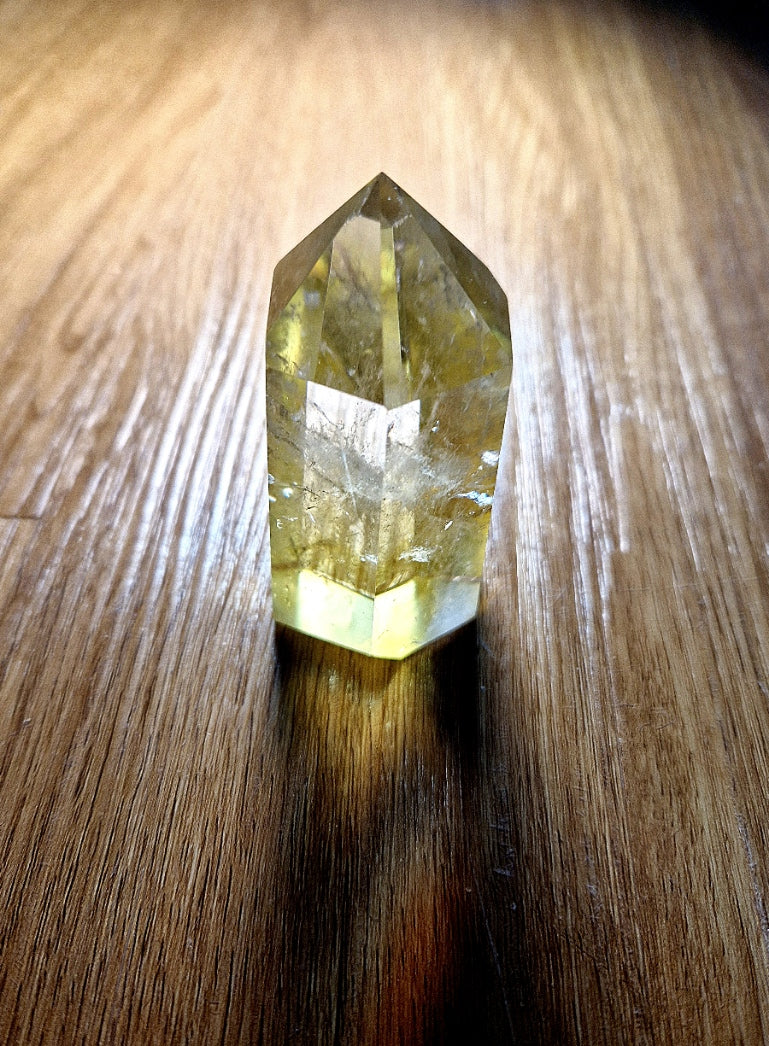 ✨ Goldene seltene Citrin Spitze – Klarheit • Licht • Energie ✨