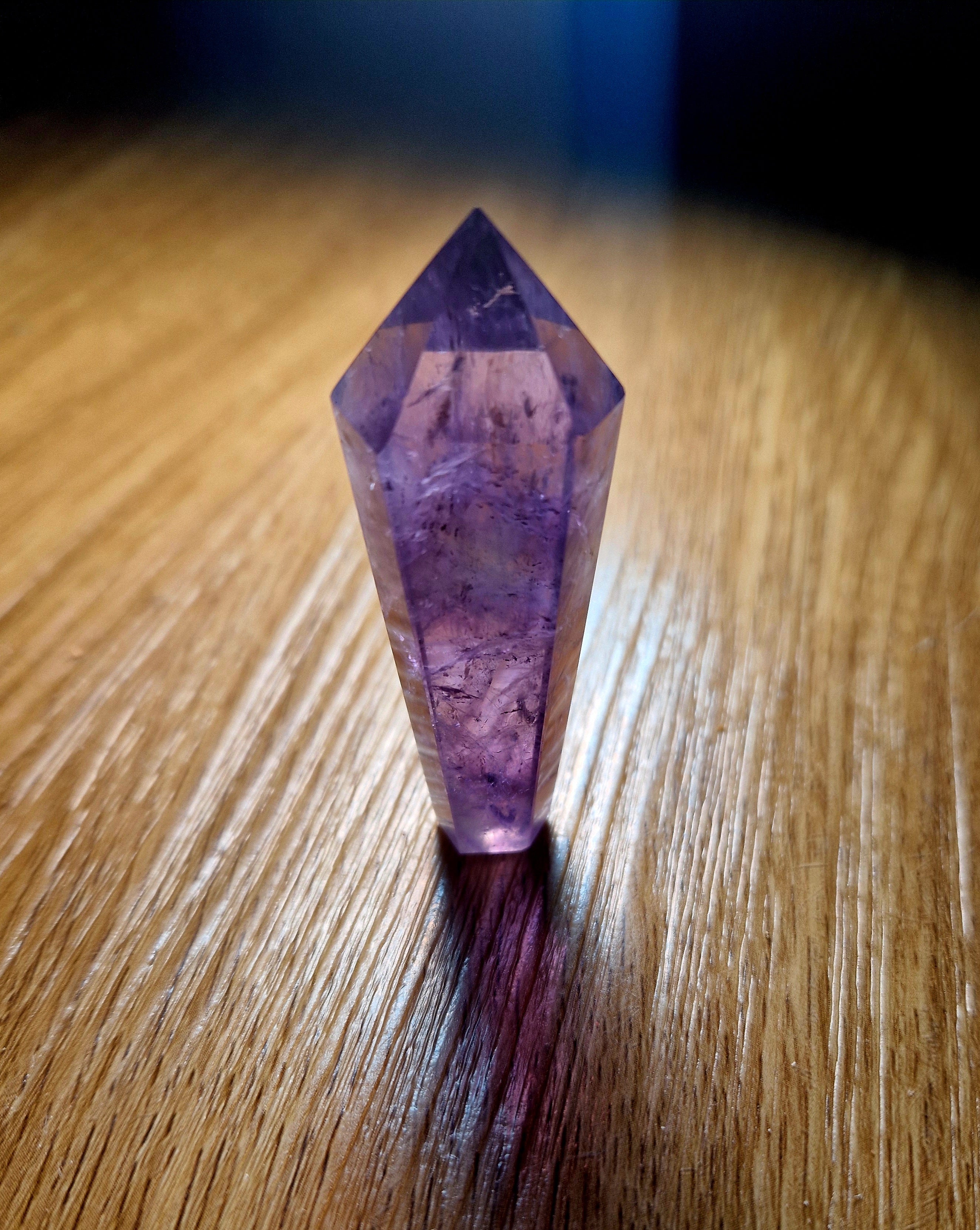 💜 Elegante Amethyst Spitze – intensives Violett & natürliche Tiefe AA+💜