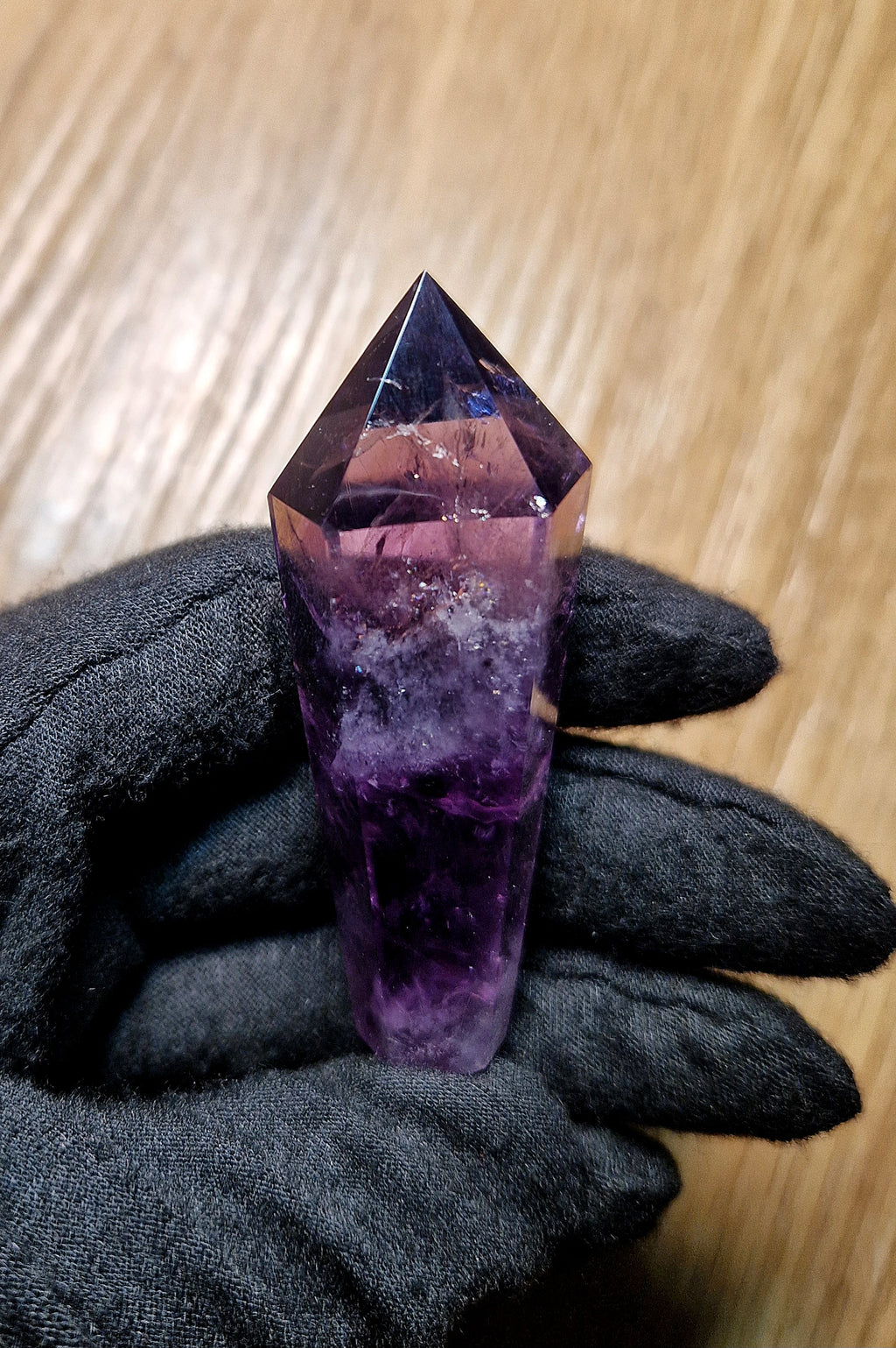💜 Elegante Amethyst Spitze – intensives Violett & natürliche Tiefe AA+💜