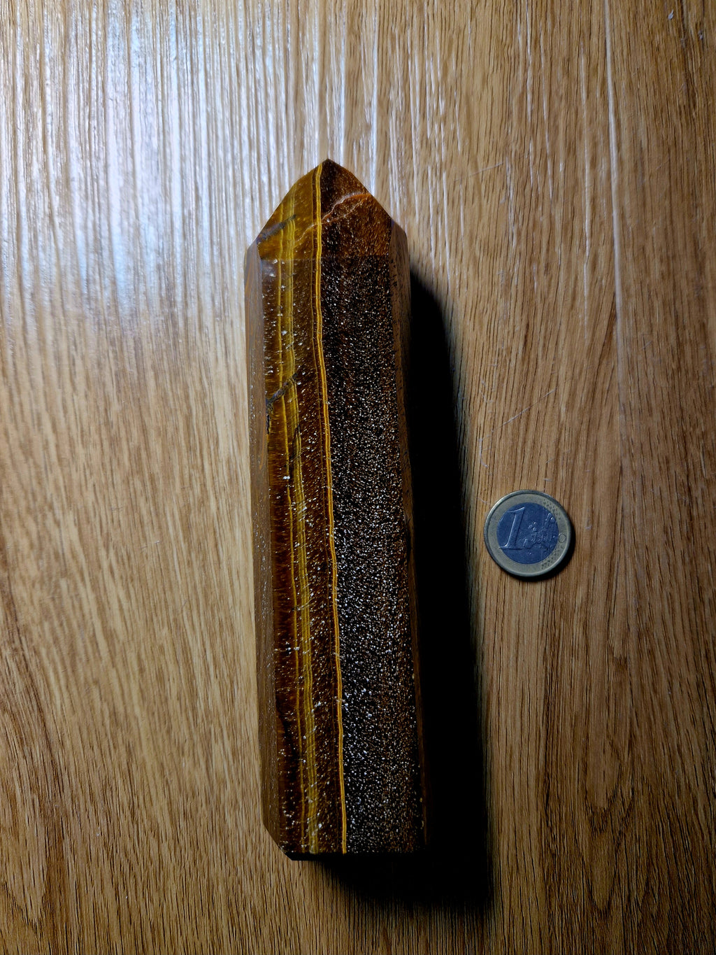 ✨ Golden Eye – Tigerauge Obelisk