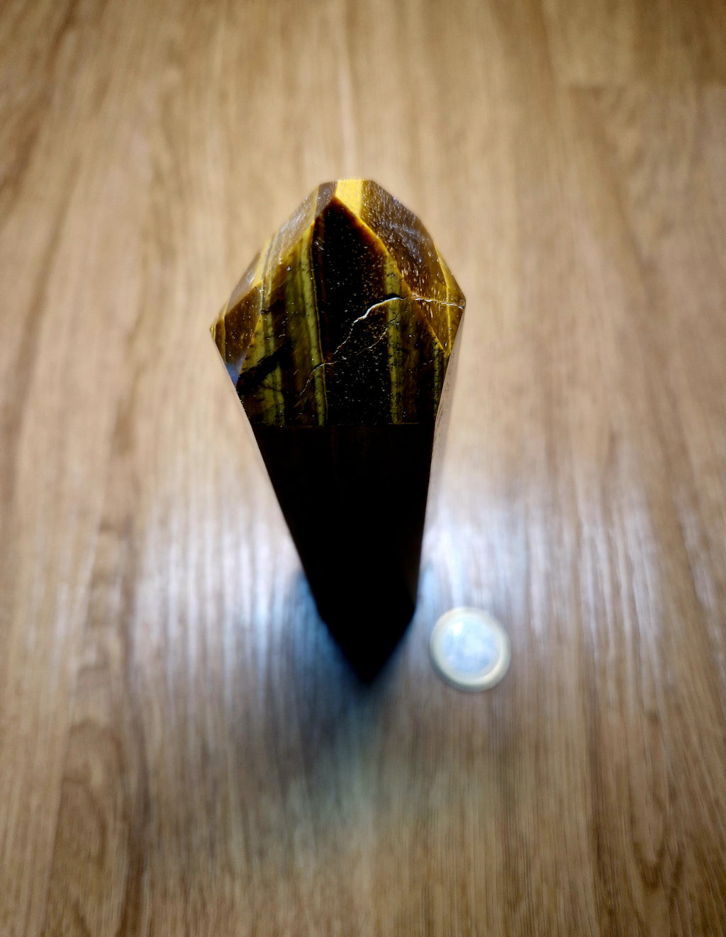 ✨ Golden Eye – Tigerauge Obelisk