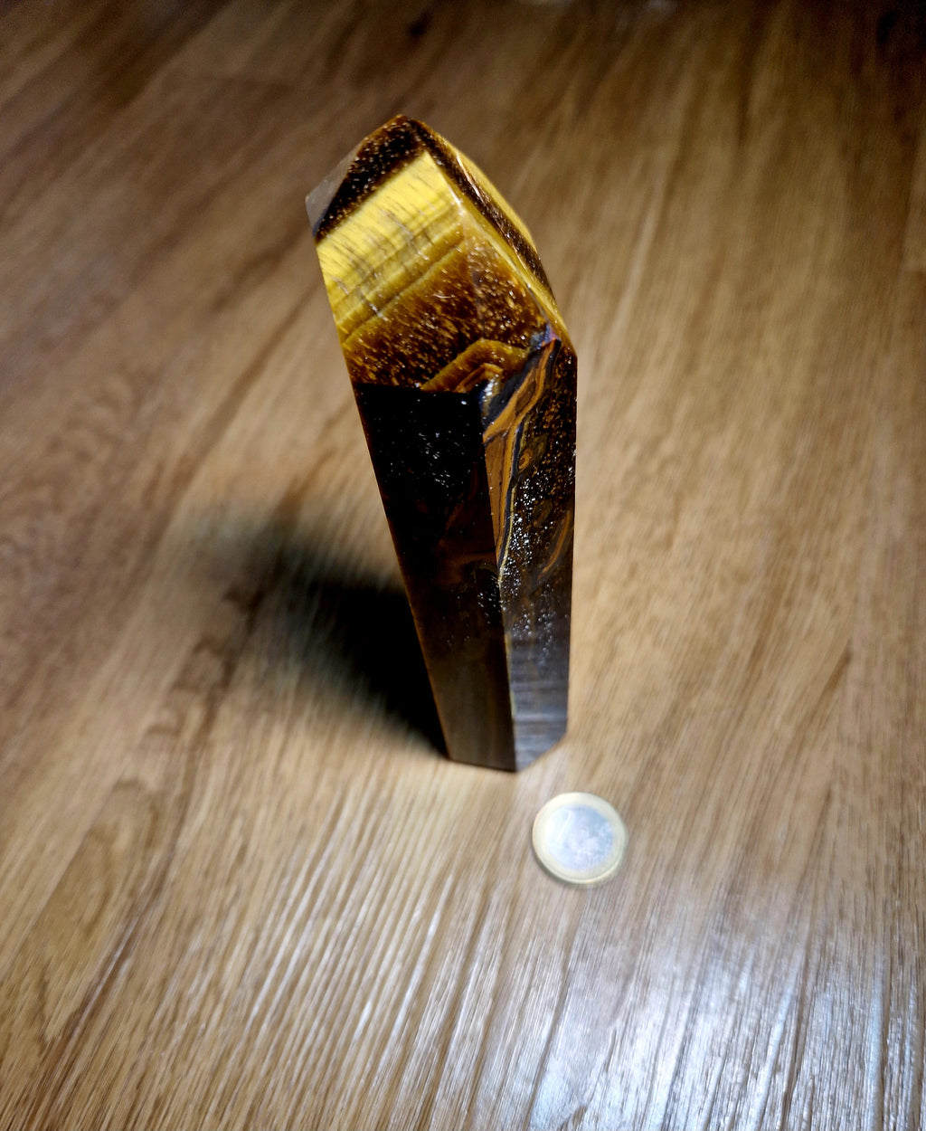✨ Golden Eye – Tigerauge Obelisk