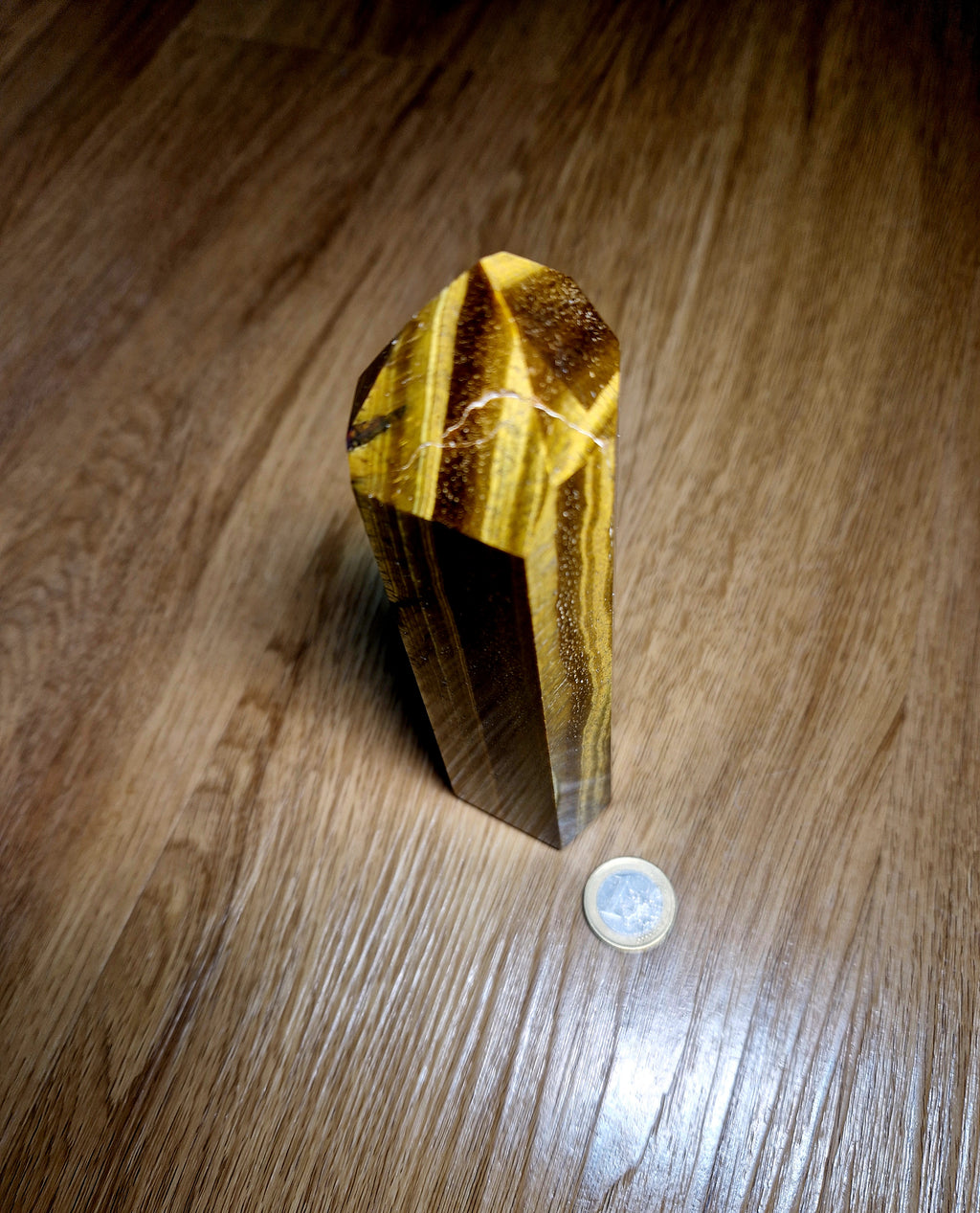✨ Golden Eye – Tigerauge Obelisk