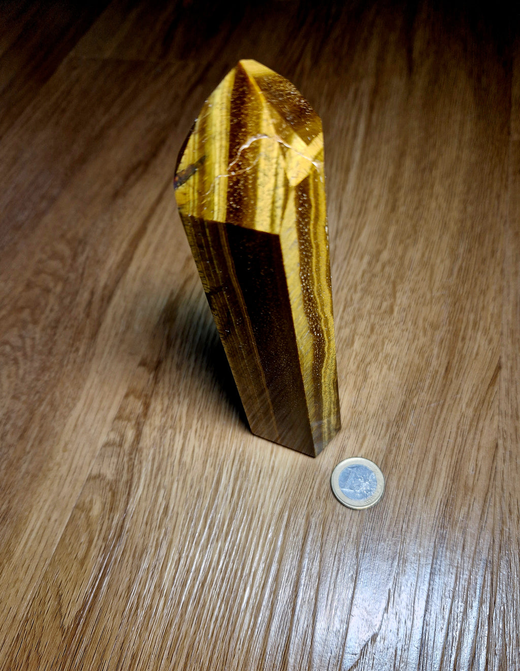 ✨ Golden Eye – Tigerauge Obelisk