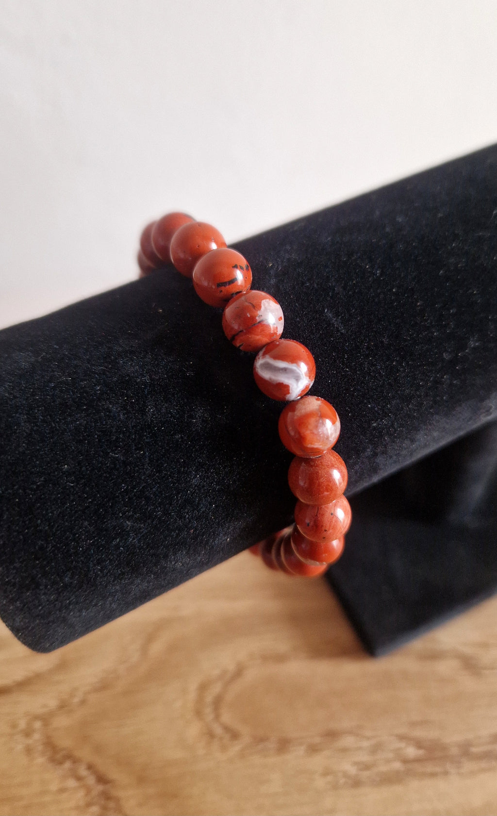 Roter Jaspis Armband – 8 mm