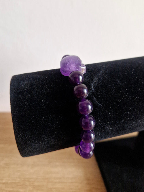 Amethyst Katzen-Armband 🐱💜