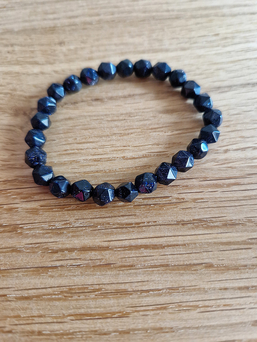 Blaufluss Armband – Funkelnder Nachthimmel 💙✨