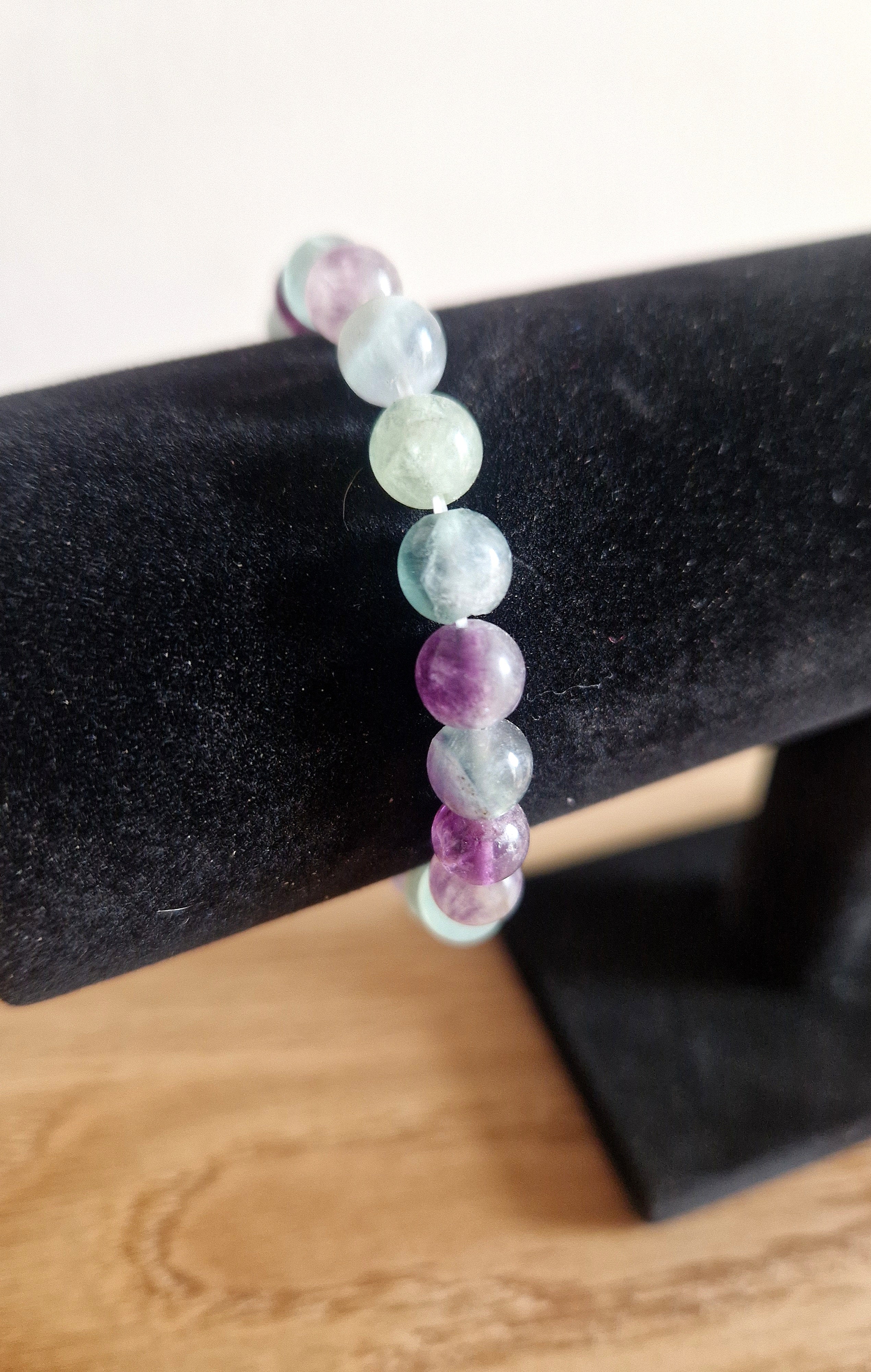 Fluorit Armband – Harmonie & Klarheit 💜💚💙