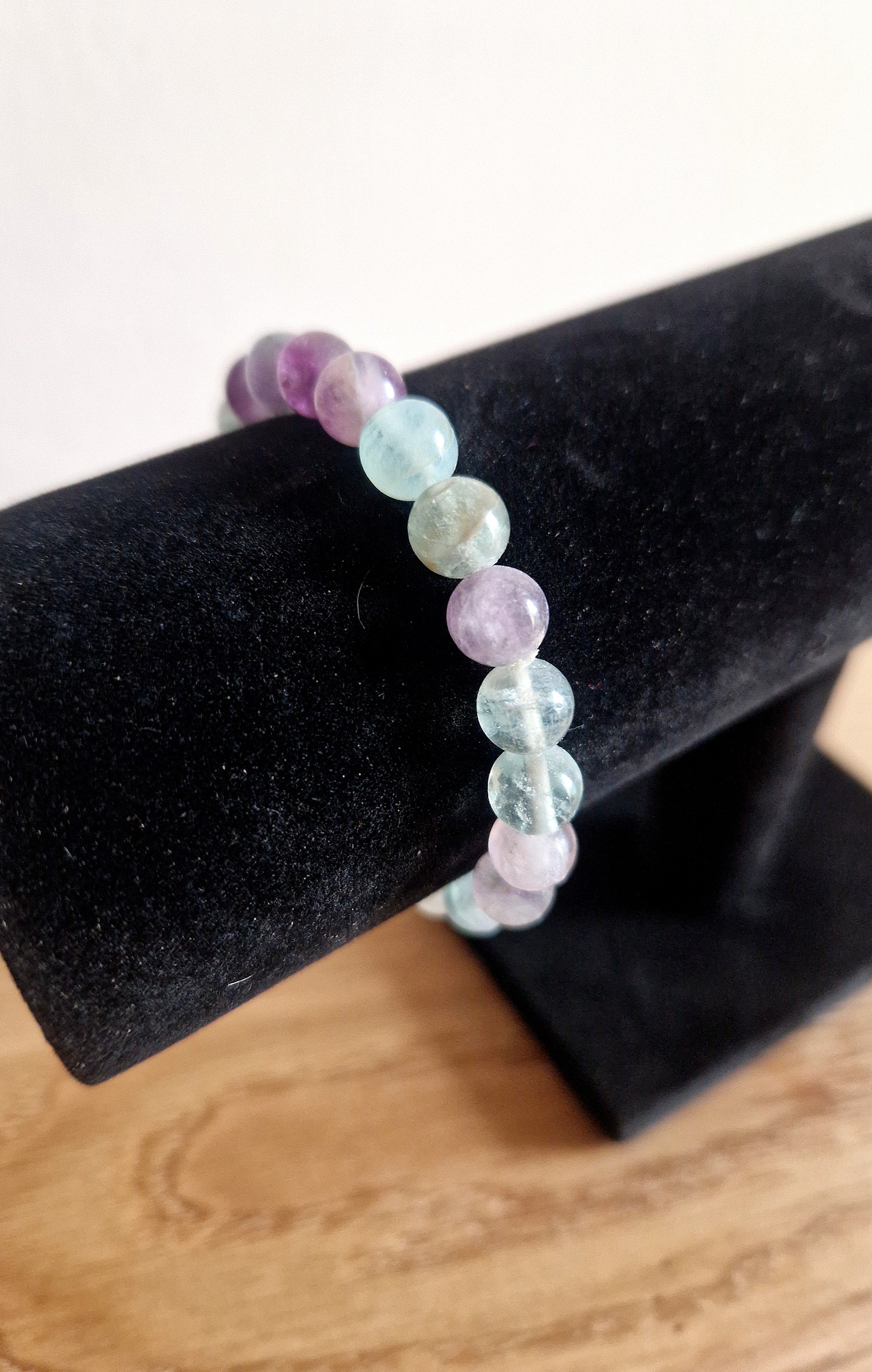 Fluorit Armband – Harmonie & Klarheit 💜💚💙