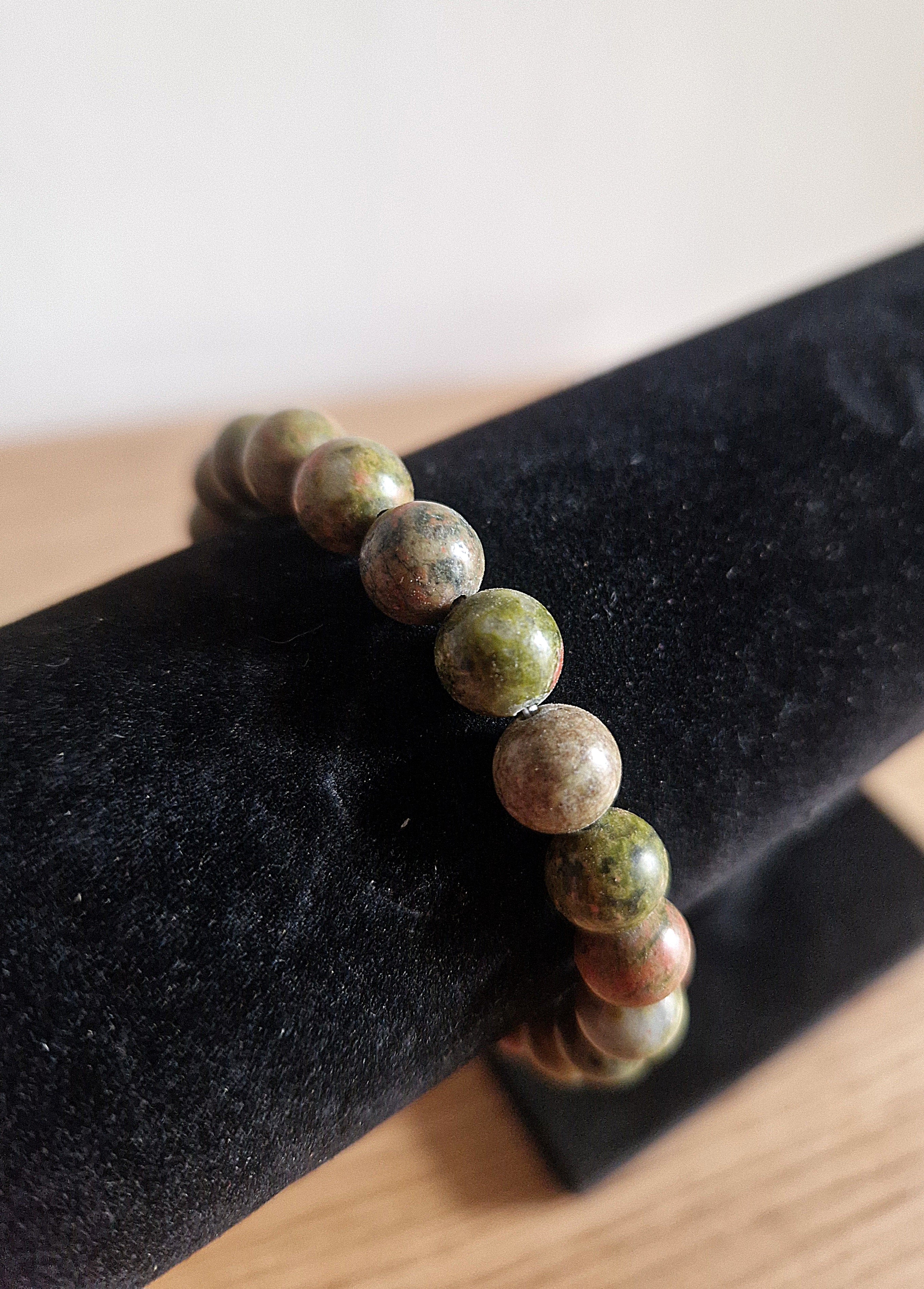 Unakit Armband – 8 mm Naturstein
