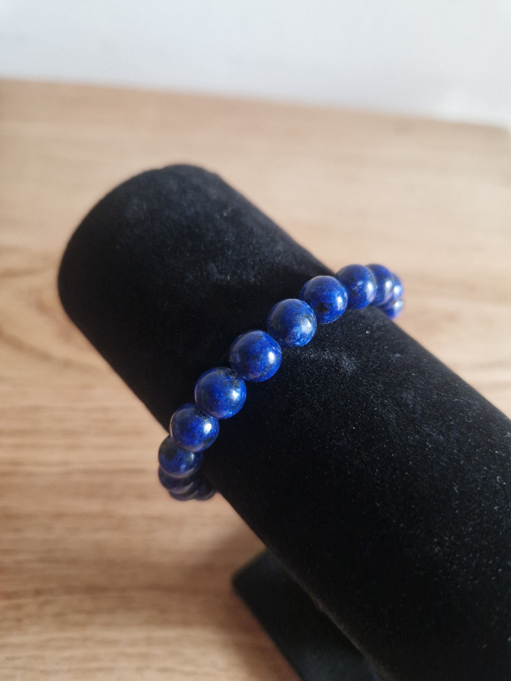 Lapislazuli Armband – 8 mm Naturstein