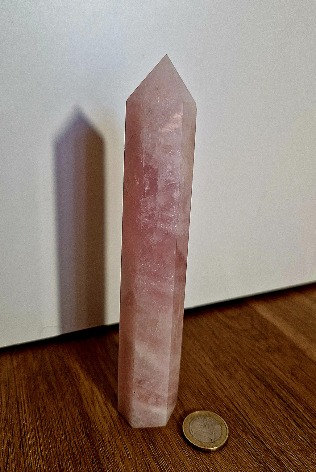 💗 Rosenquarz Turm – Liebe, Harmonie & sanfte Energie 💗