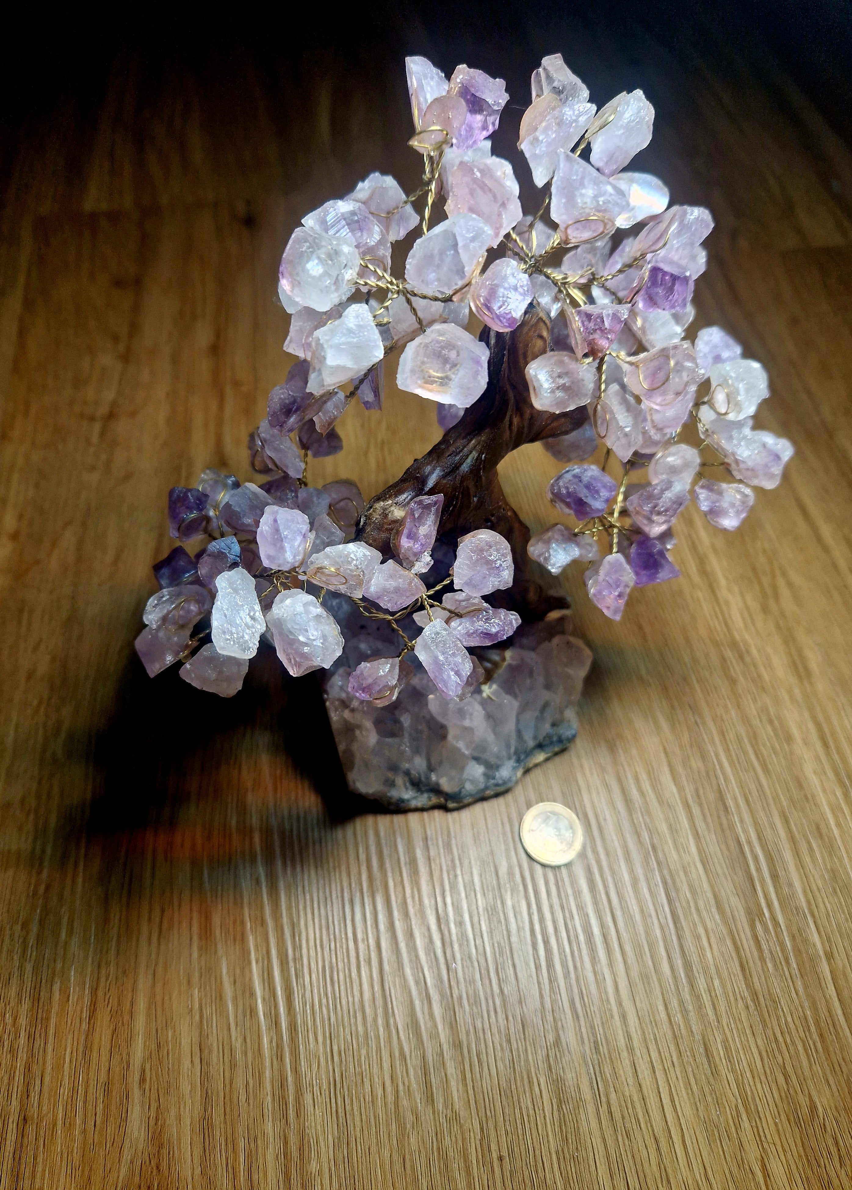 Testa di drago in agata arborea – Intagliata a mano | 555 g | 12 cm