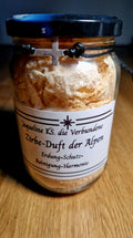 Zirbe–Duft der Alpen Kärntner Räucherwerk im 370ml Glas mit Kreuz-Armband