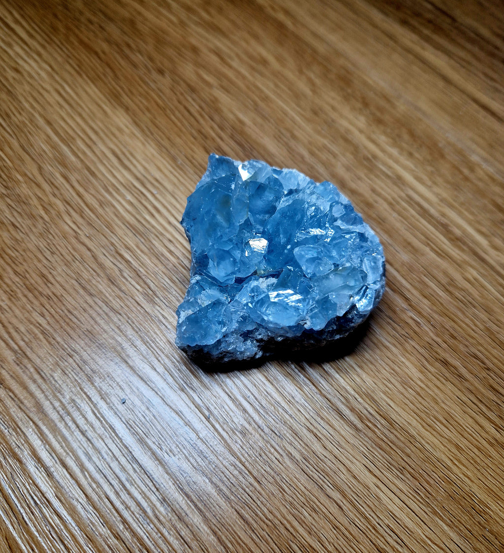 💎 Coelestin Kristallcluster – ca. 196 g Naturbelassenes Einzelstück