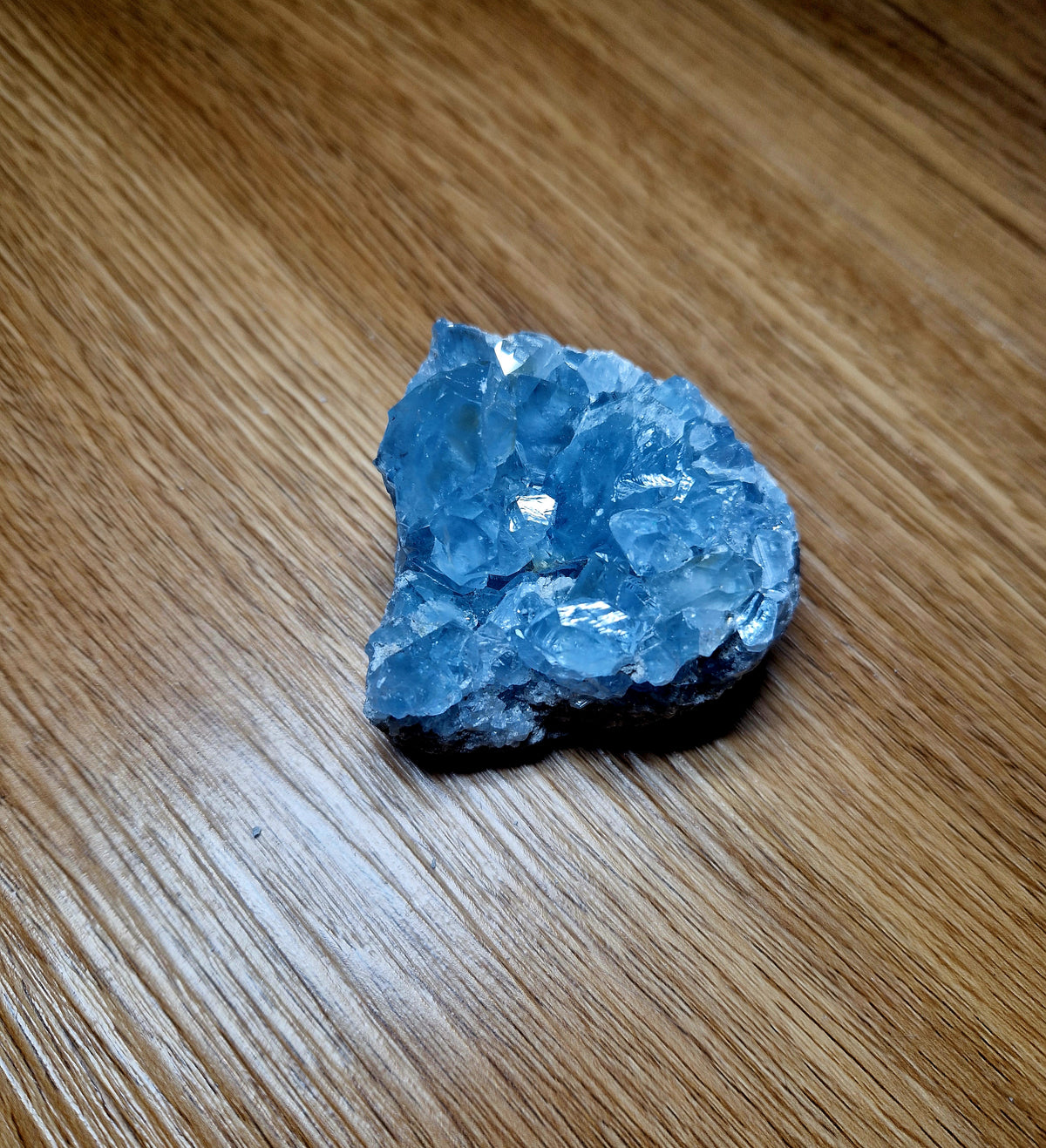 💎 Coelestin Kristallcluster – ca. 196 g Naturbelassenes Einzelstück