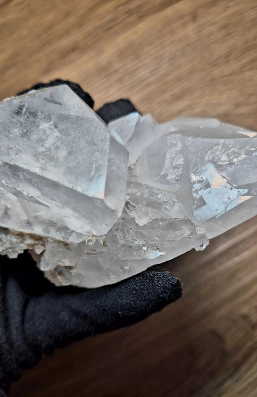 Cristallo di rocca naturale grezzo – Pietra curativa trasparente da 62 g per la purificazione e il lavoro energetico