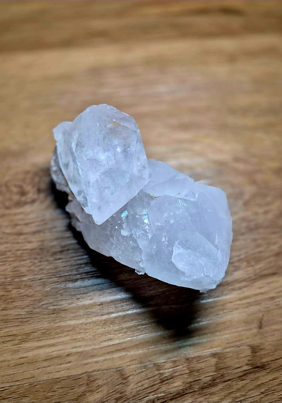 Cristallo di rocca naturale grezzo – Pietra curativa trasparente da 62 g per la purificazione e il lavoro energetico