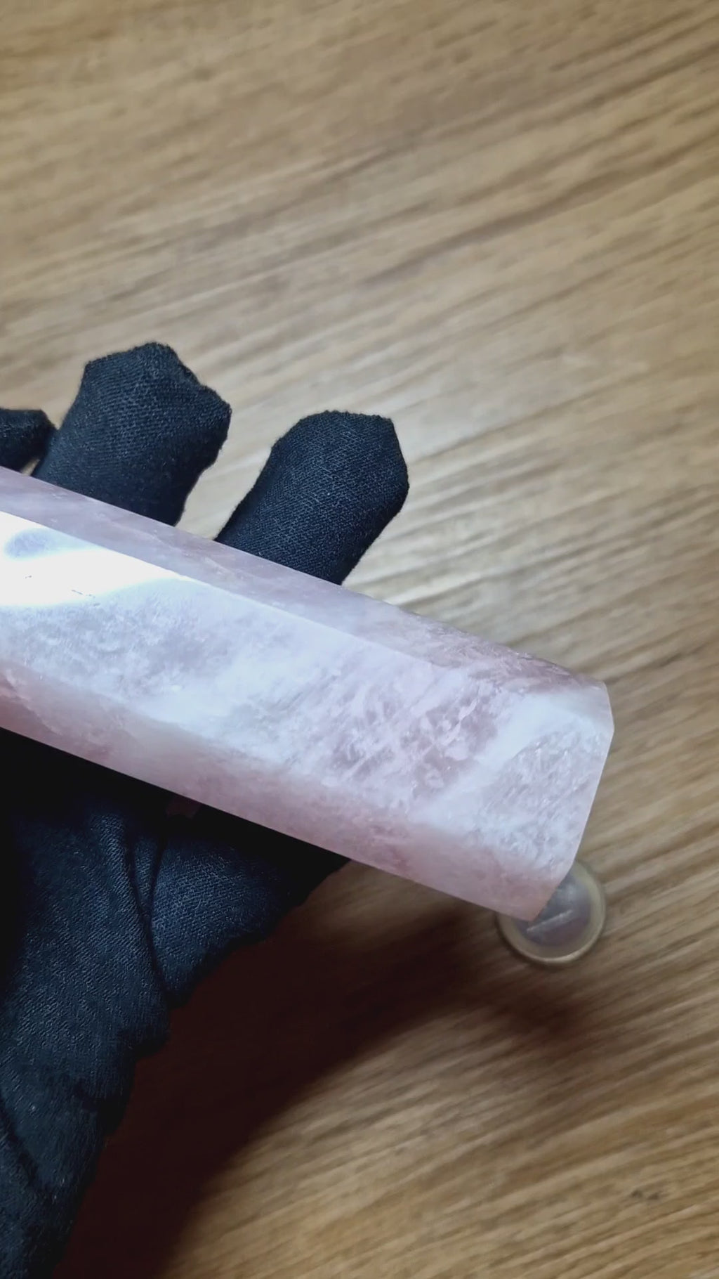 💗 Rosenquarz Turm – Liebe, Harmonie & sanfte Energie 💗
