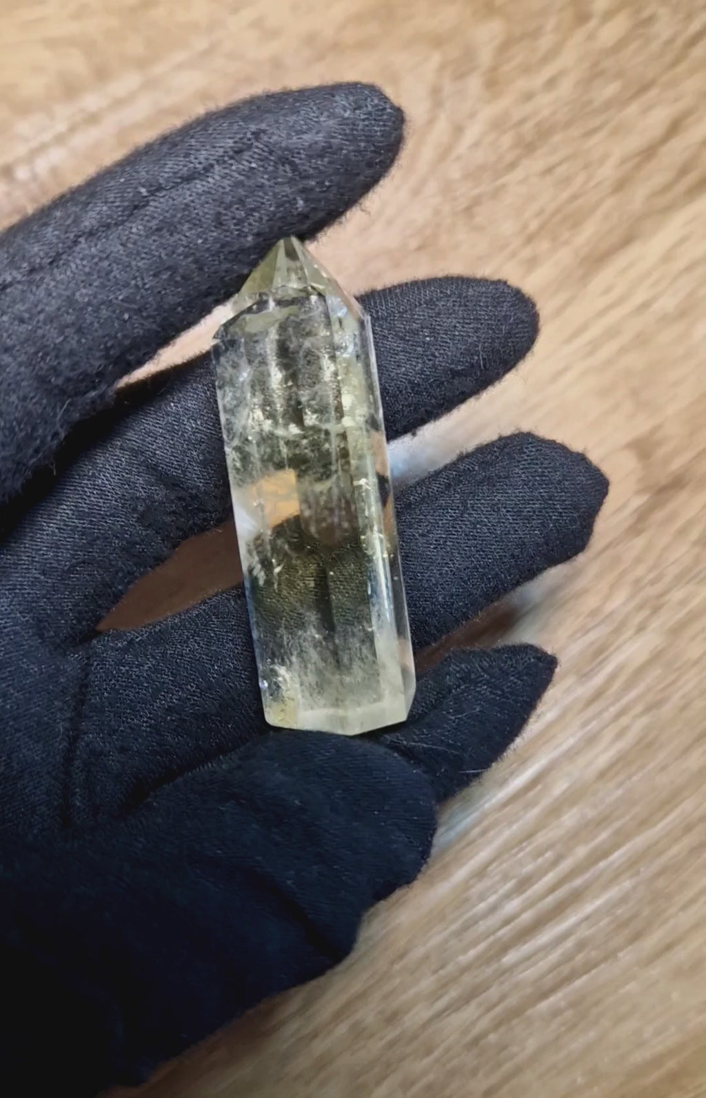 ✨ Golden Healer Quarz – natürlicher Kristall mit goldener Energie ✨