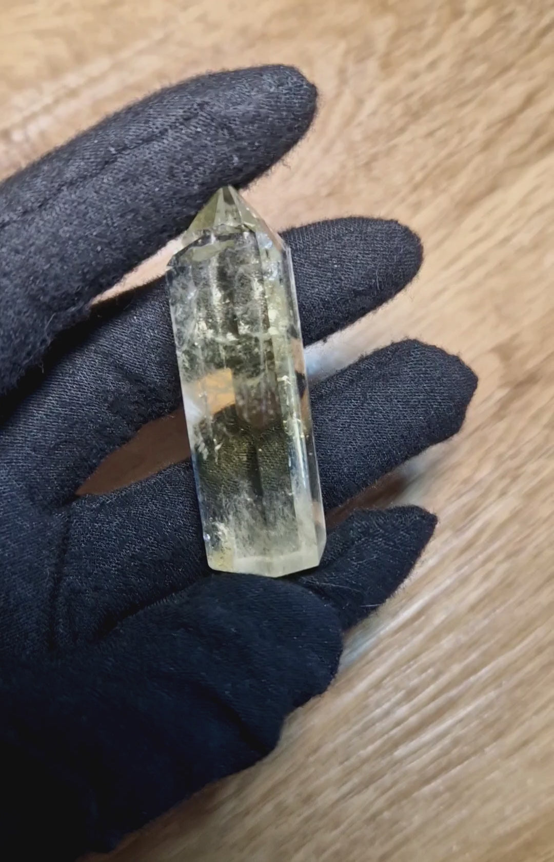 ✨ Golden Healer Quarz – natürlicher Kristall mit goldener Energie ✨